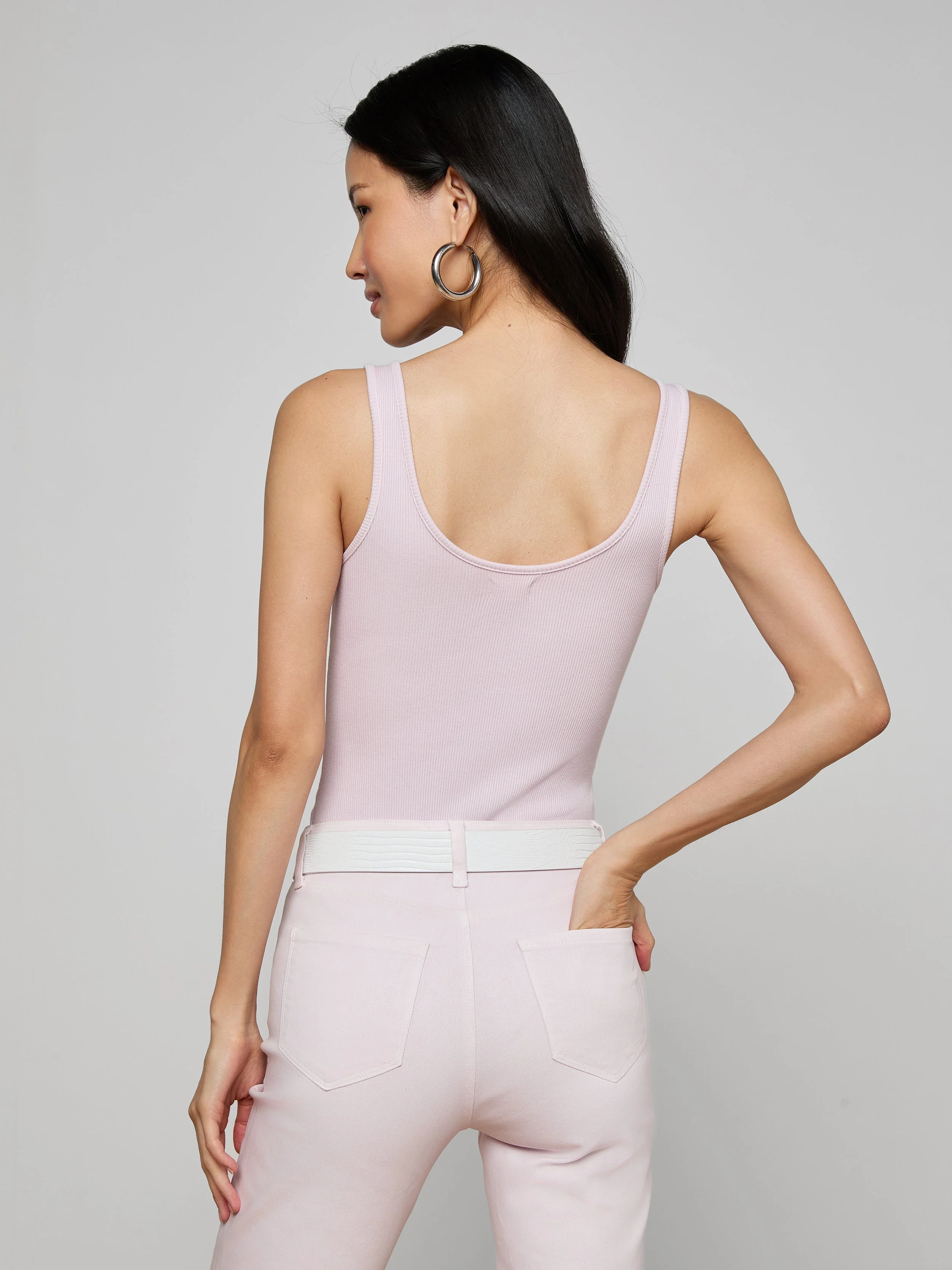 L'AGENCE - Nica Scoopneck Bodysuit - Image 6
