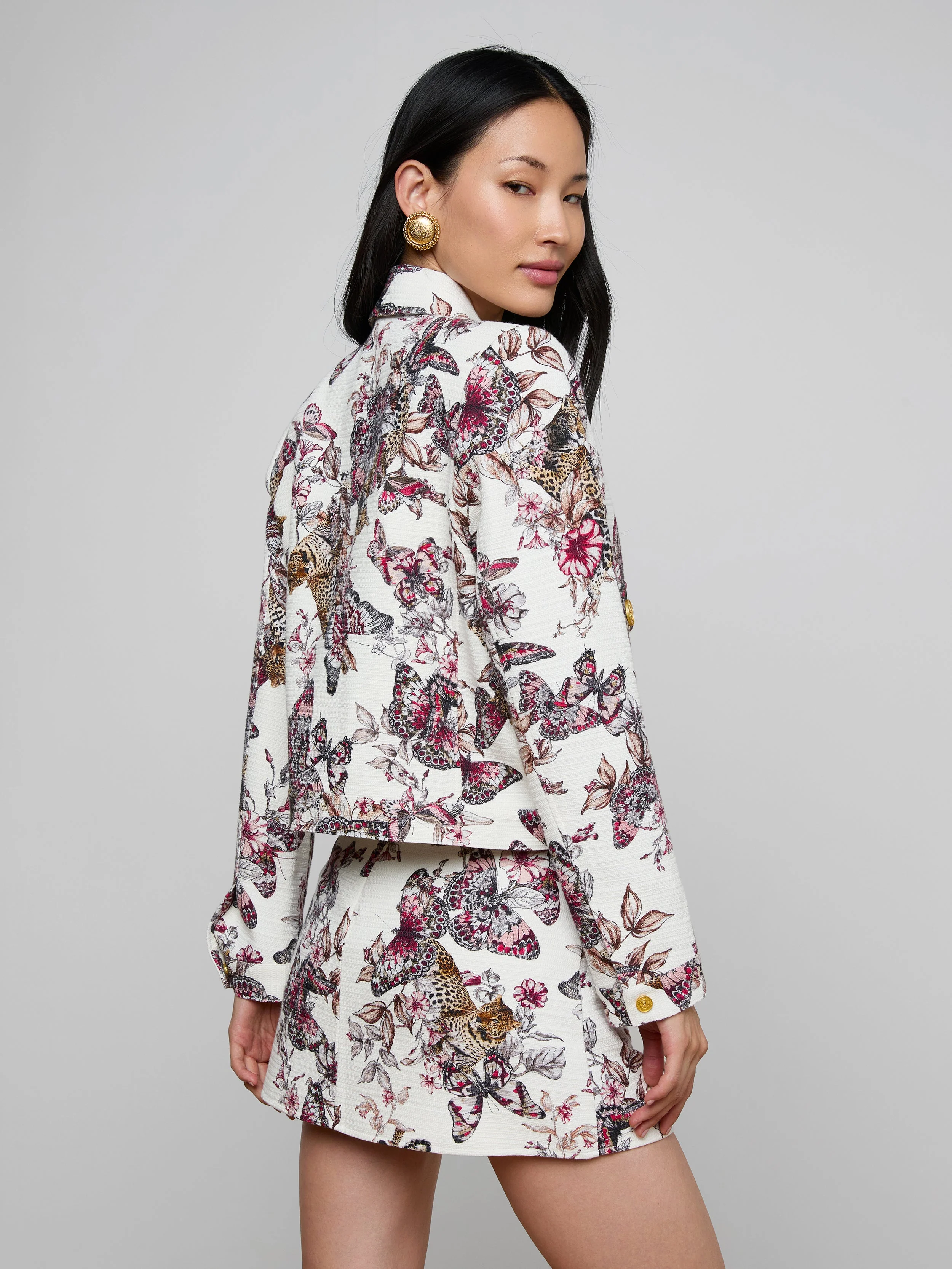 L'AGENCE - Nyx Cropped Jacket - Image 4