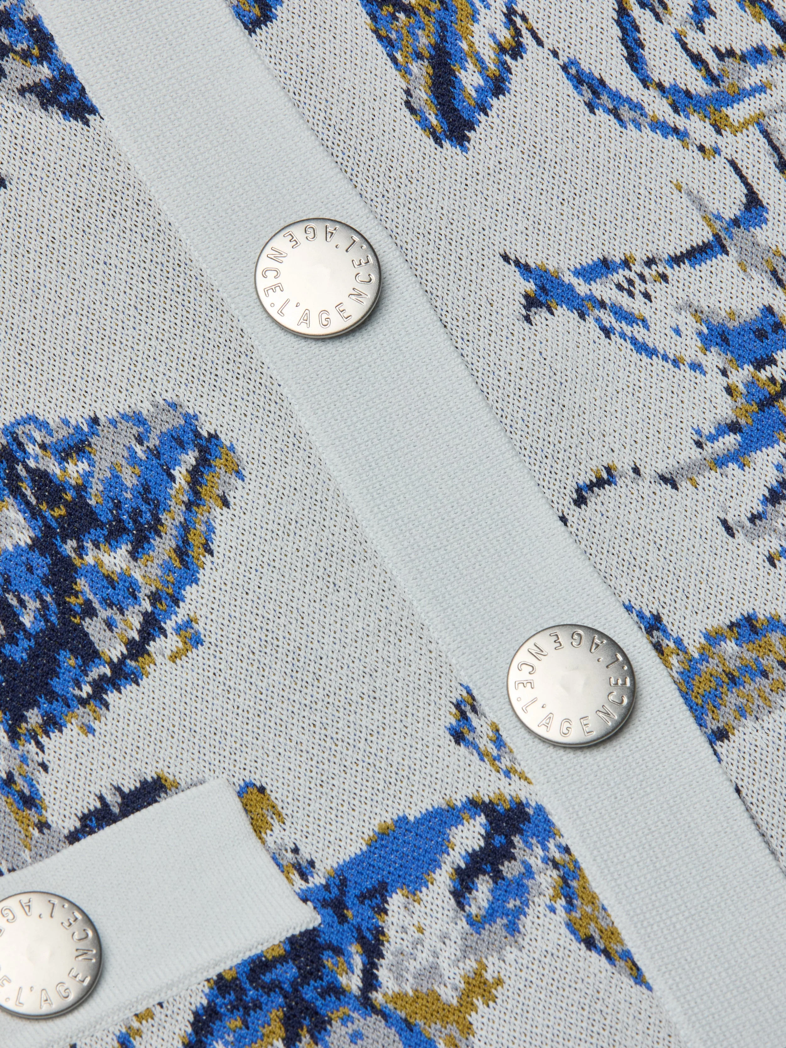 L'AGENCE - Osiris Jacquard Cardigan - Image 7