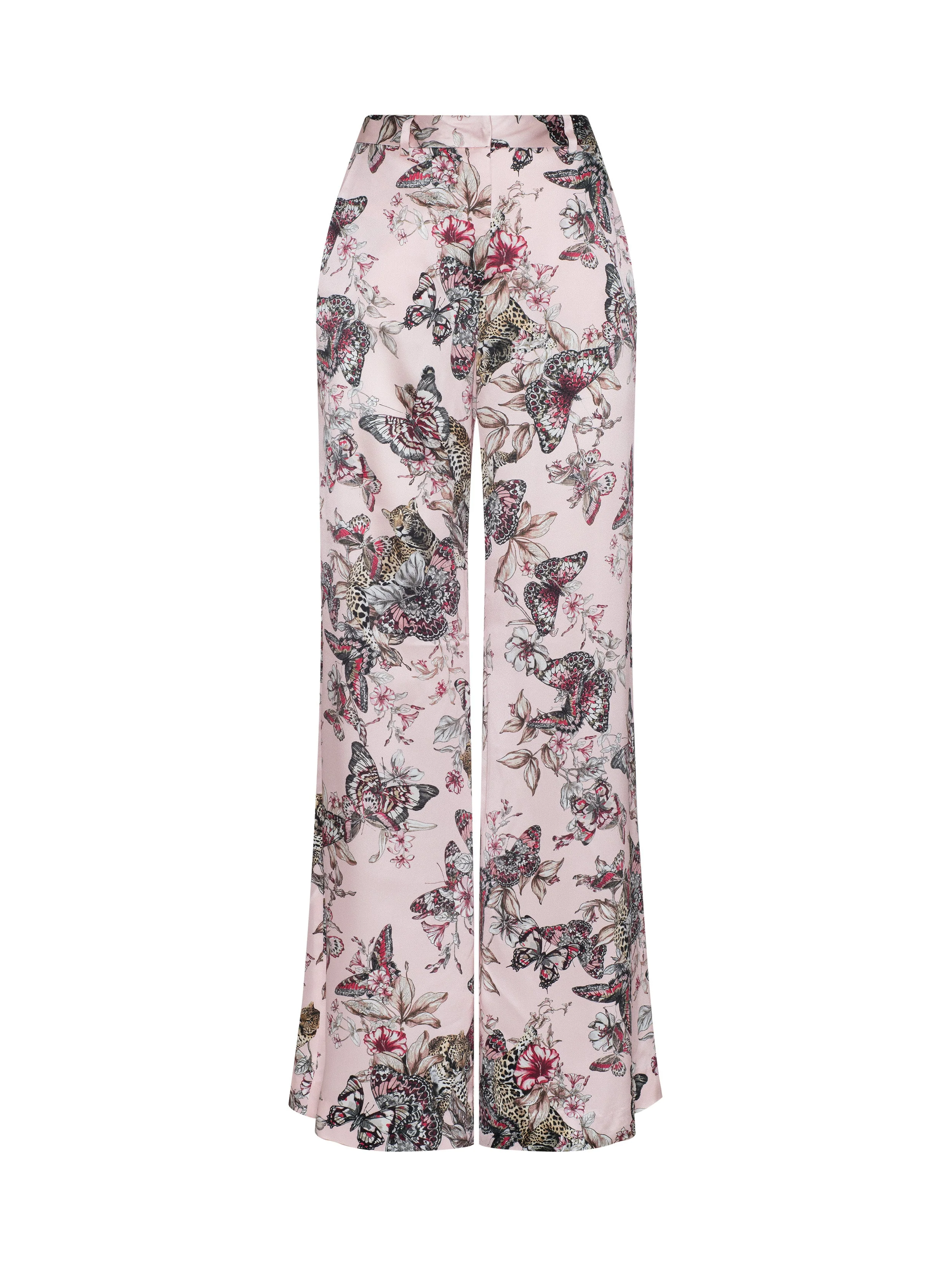 L'AGENCE - Pilar Silk Wide - Leg Pant - Image 5