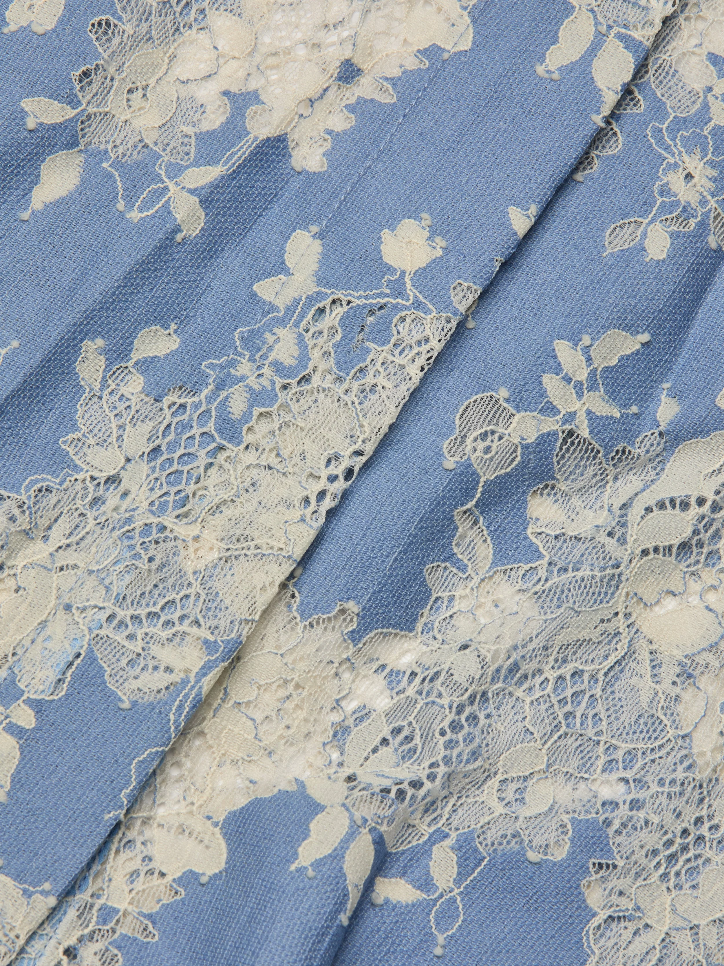 L'AGENCE - Ralphie Lace Midi Dress - Image 7