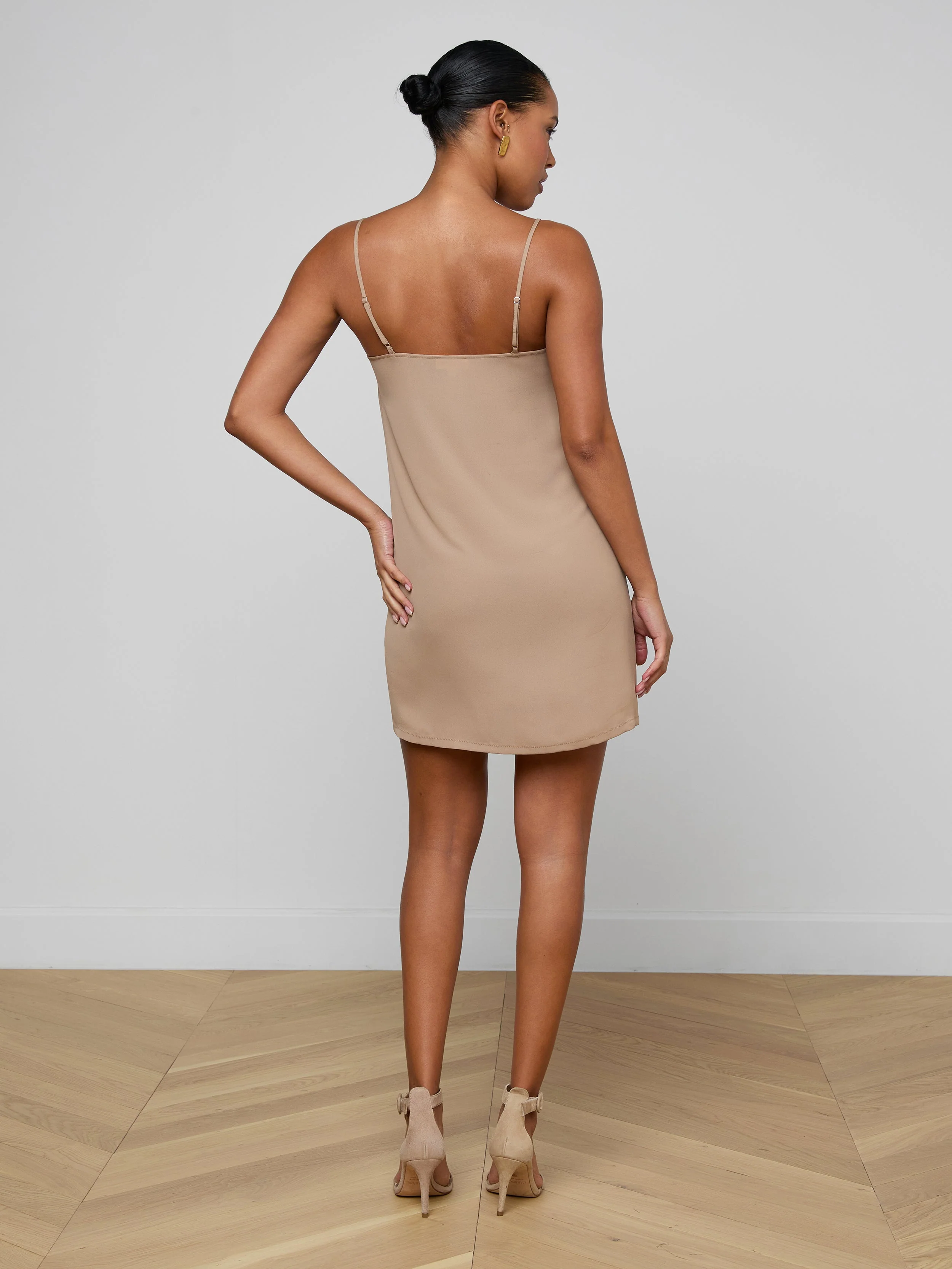 L'AGENCE - Raye Slip Lining Dress - Image 4
