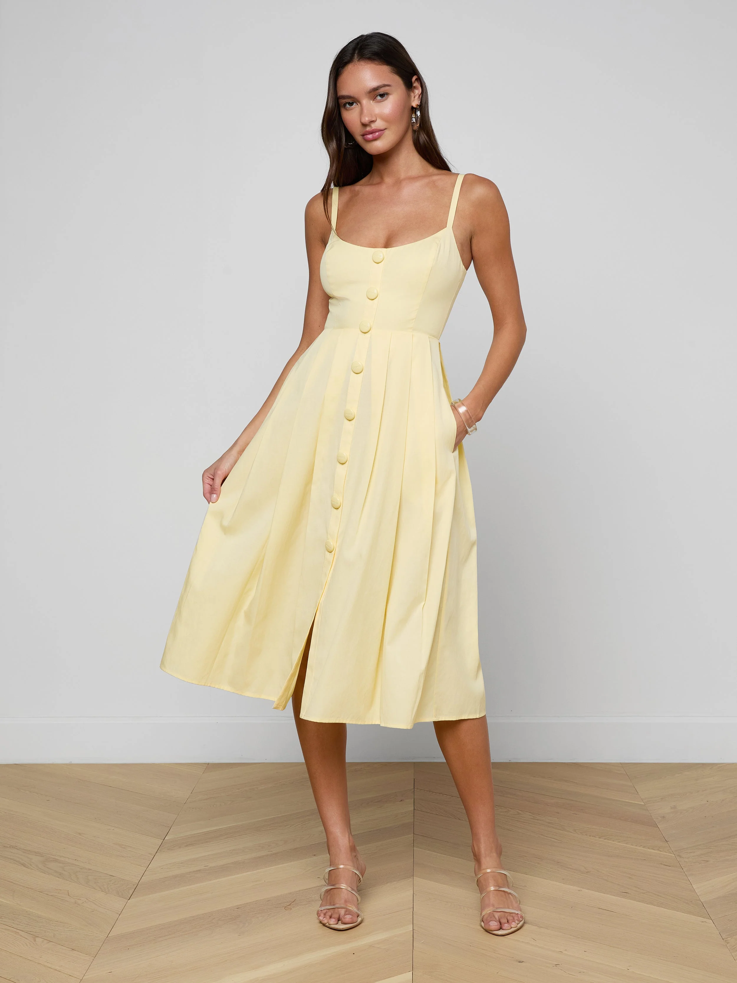 L'AGENCE - Reanne Midi Dress