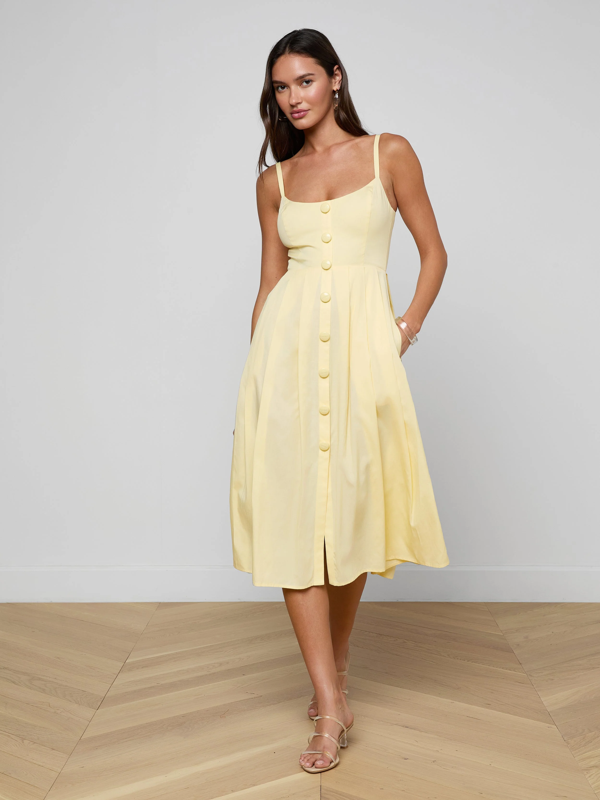 L'AGENCE - Reanne Midi Dress - Image 2
