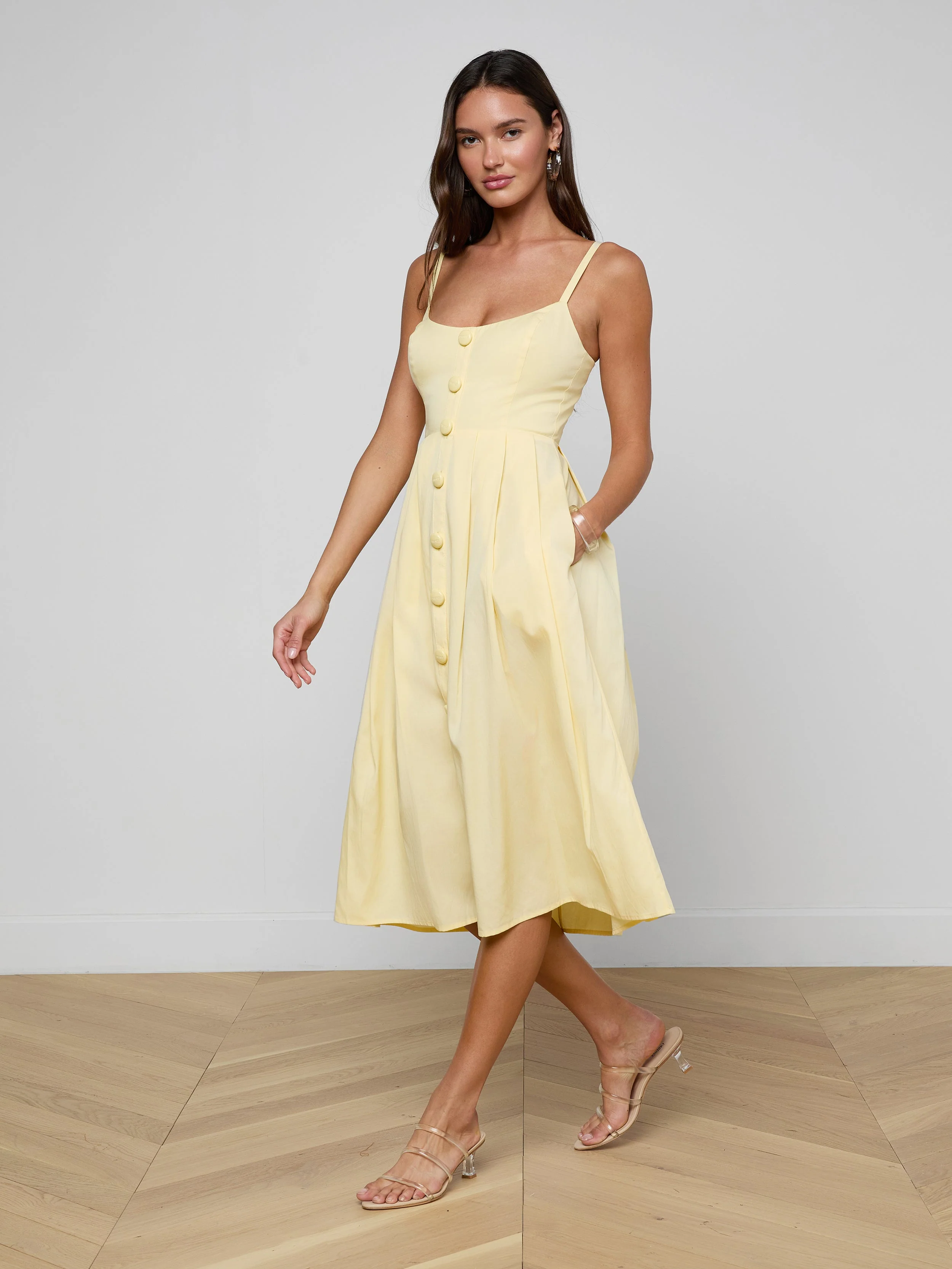 L'AGENCE - Reanne Midi Dress - Image 3