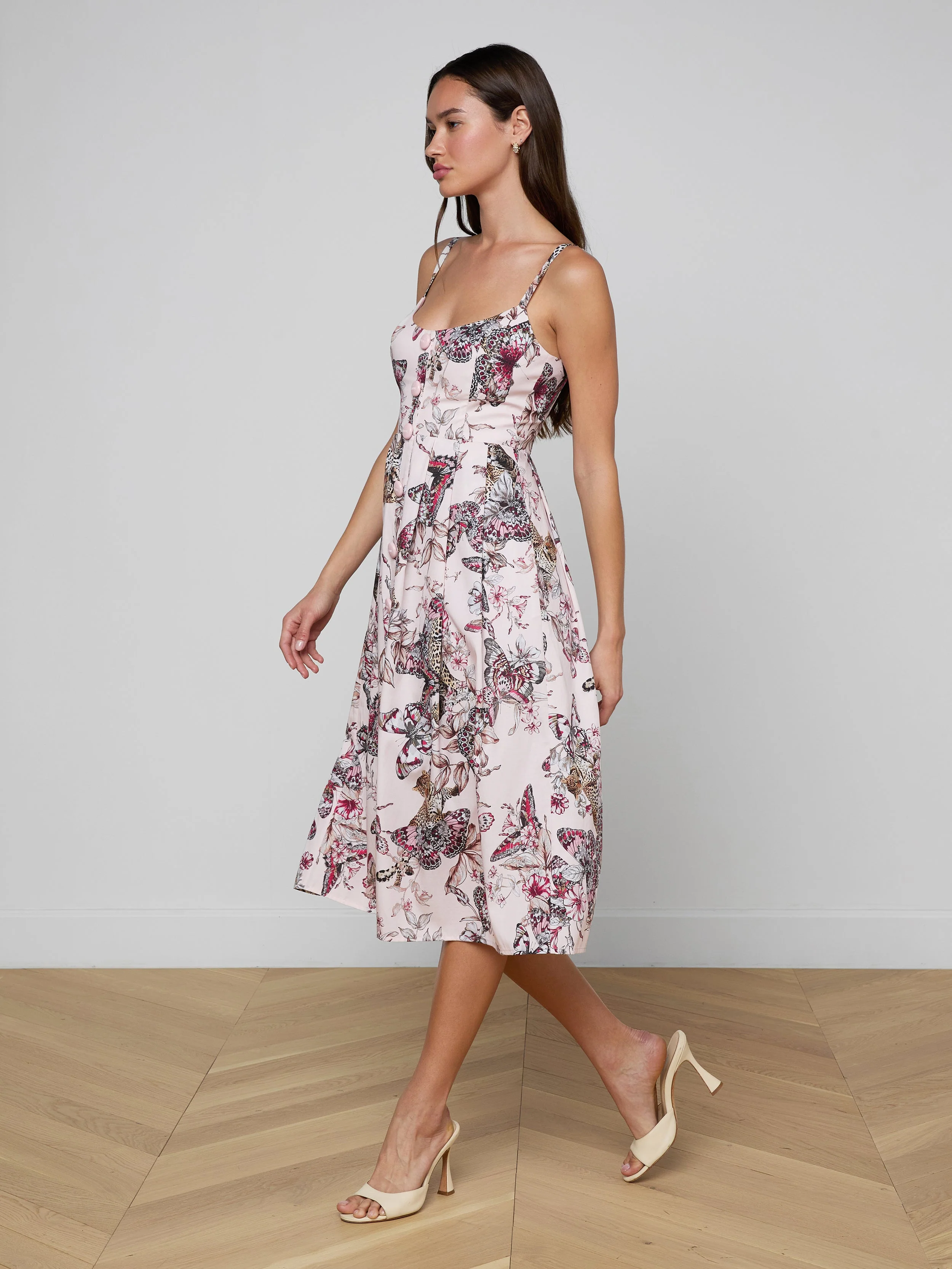 L'AGENCE - Reanne Midi Dress - Image 3