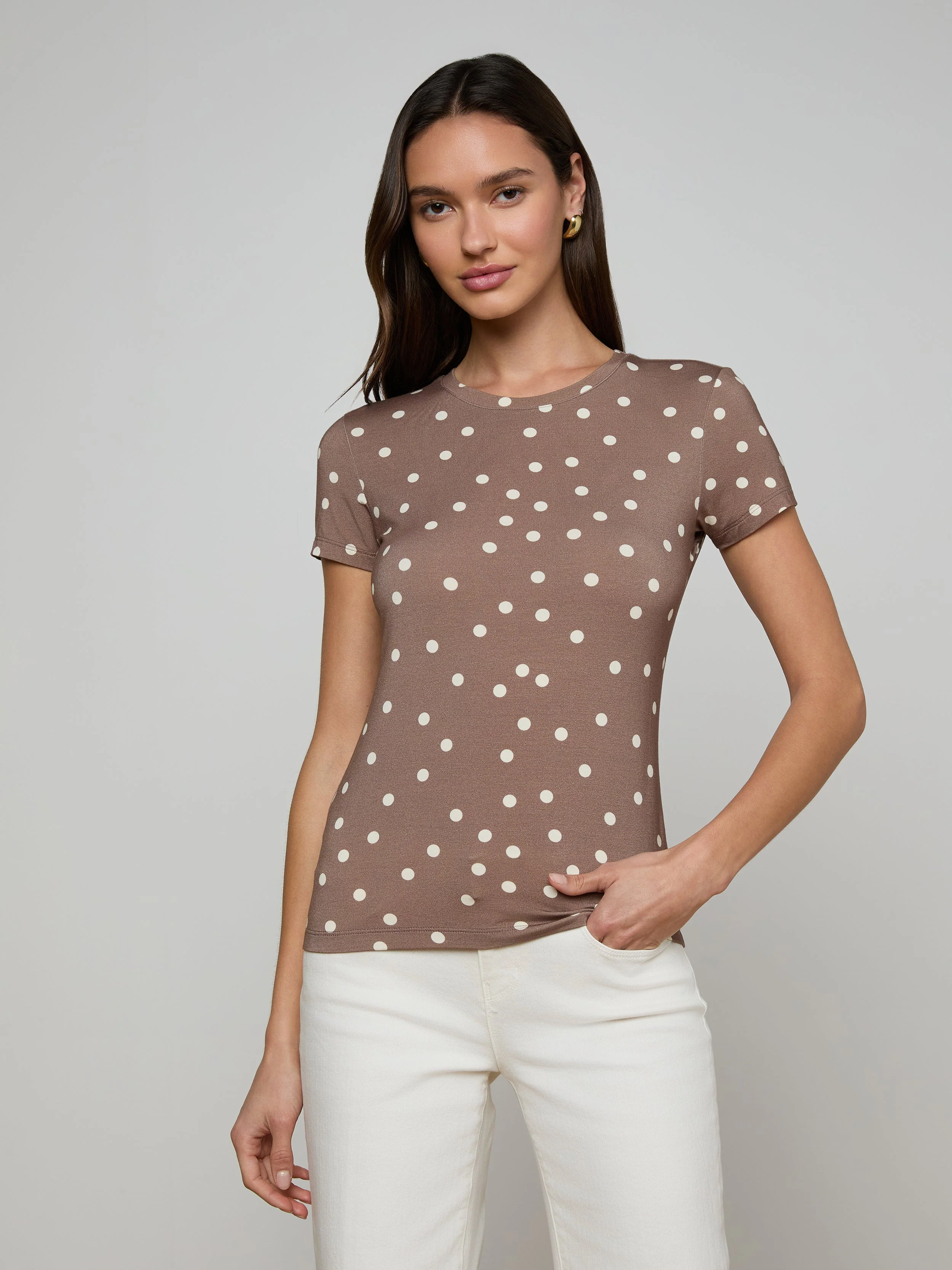 L'AGENCE - Ressi Fitted Tee