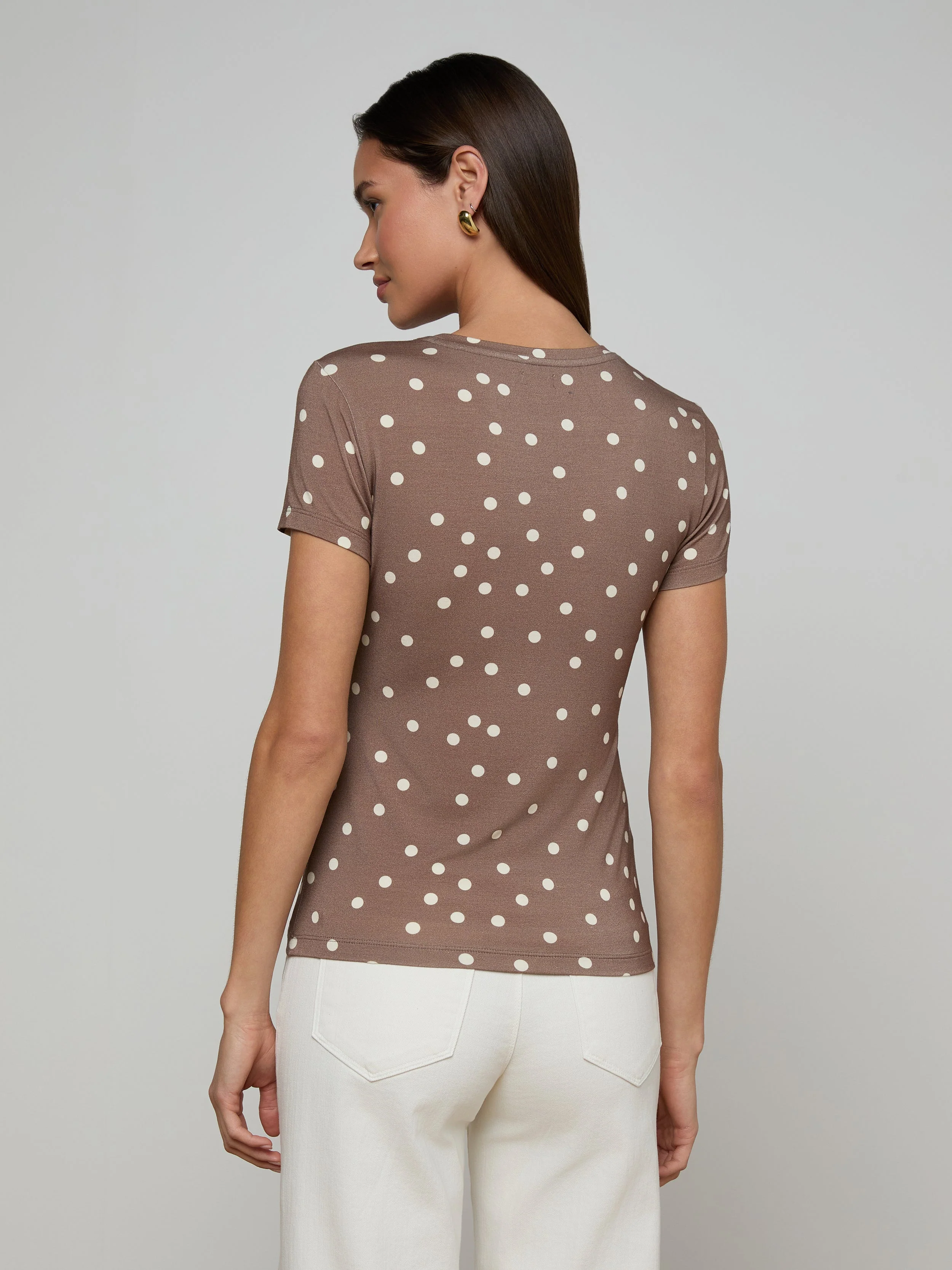 L'AGENCE - Ressi Fitted Tee - Image 5