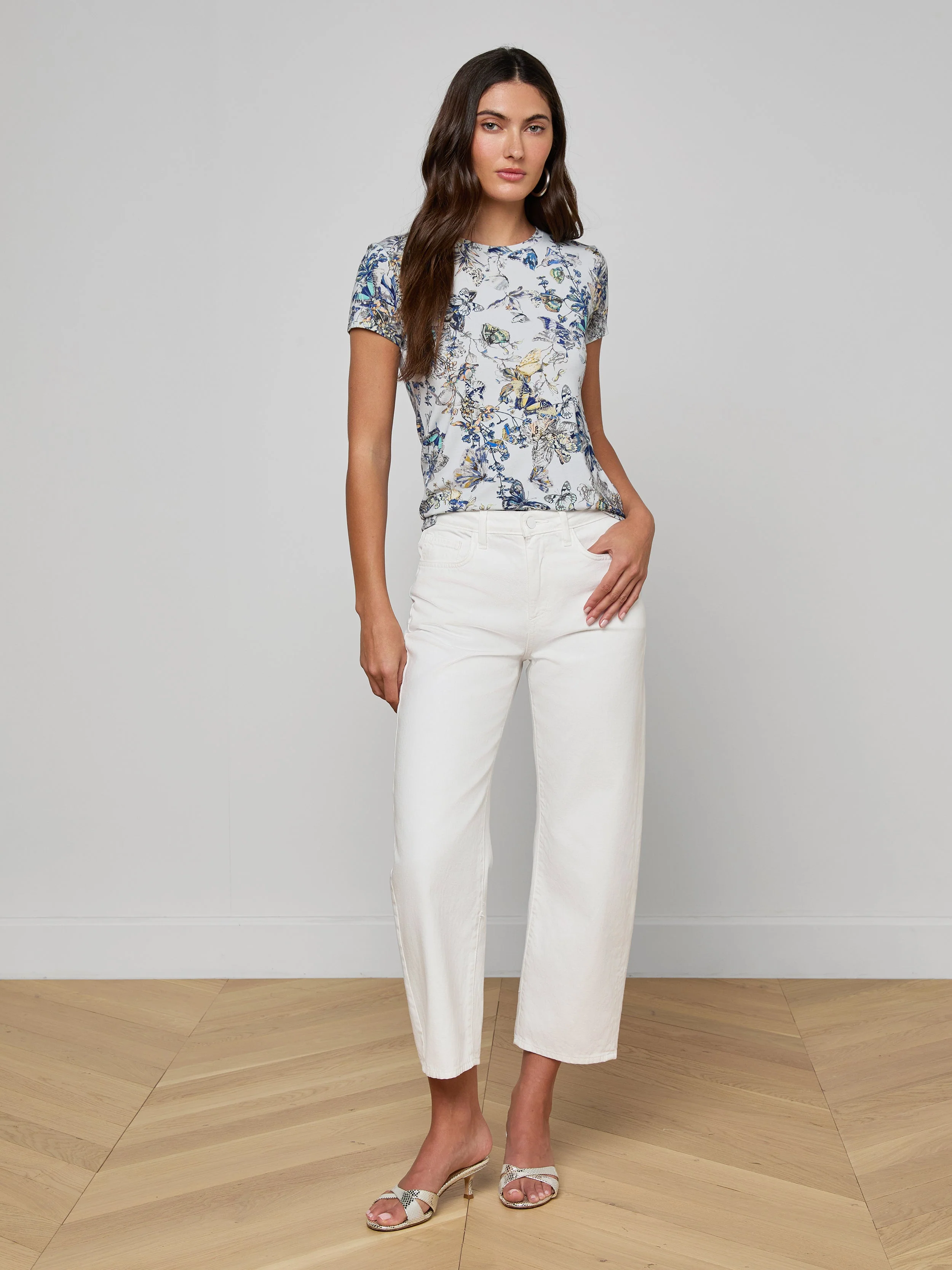 L'AGENCE - Ressi Fitted Tee - Image 4
