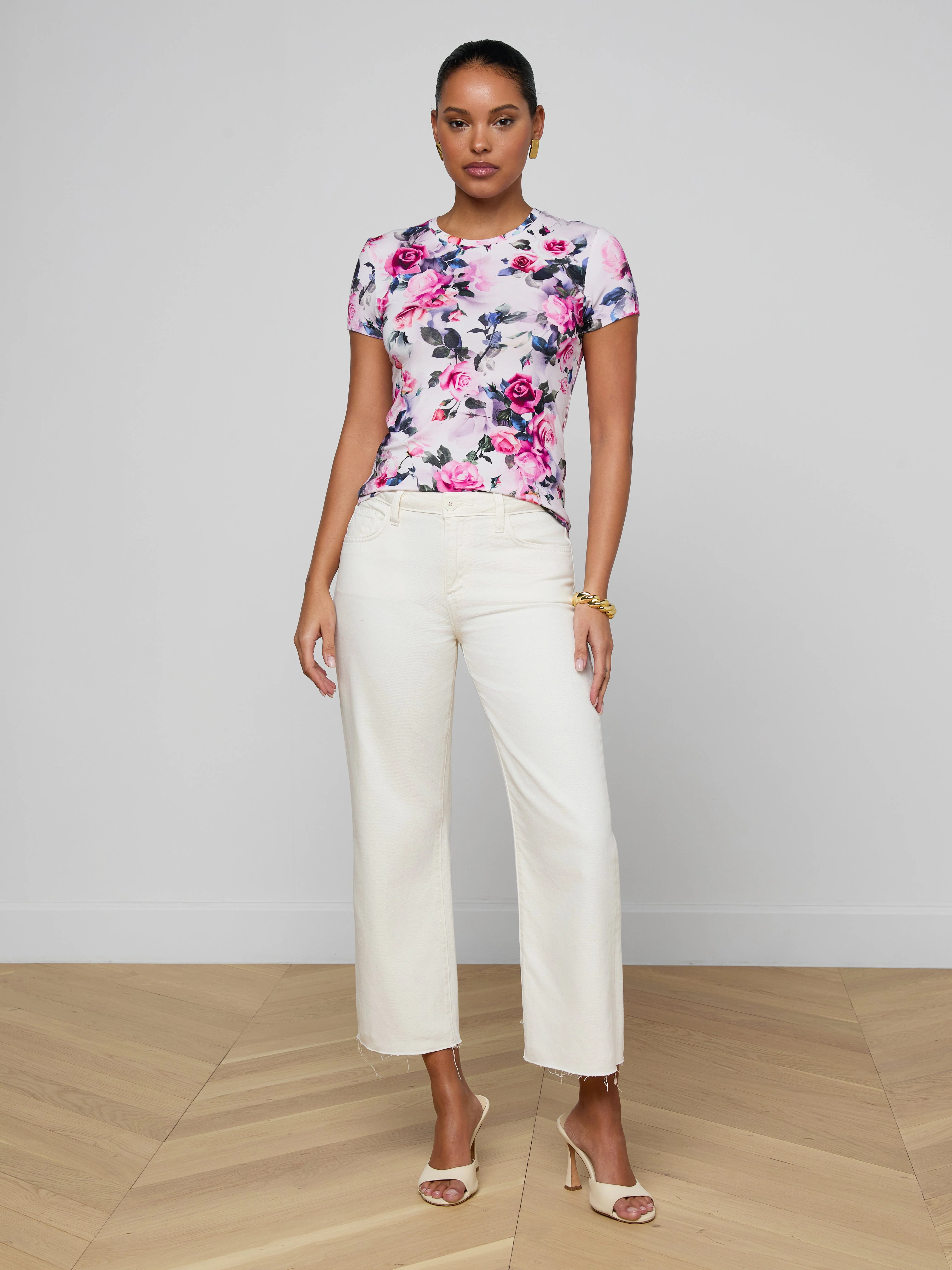 L'AGENCE - Ressi Fitted Tee - Image 3