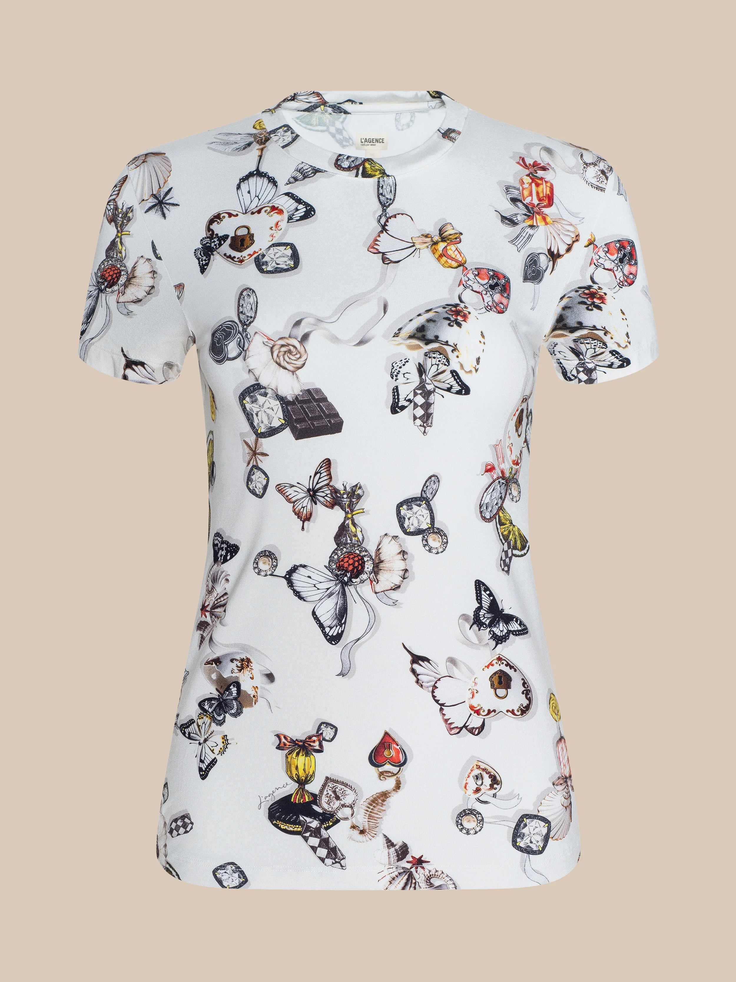 L'AGENCE - Ressi Fitted Tee - Image 8