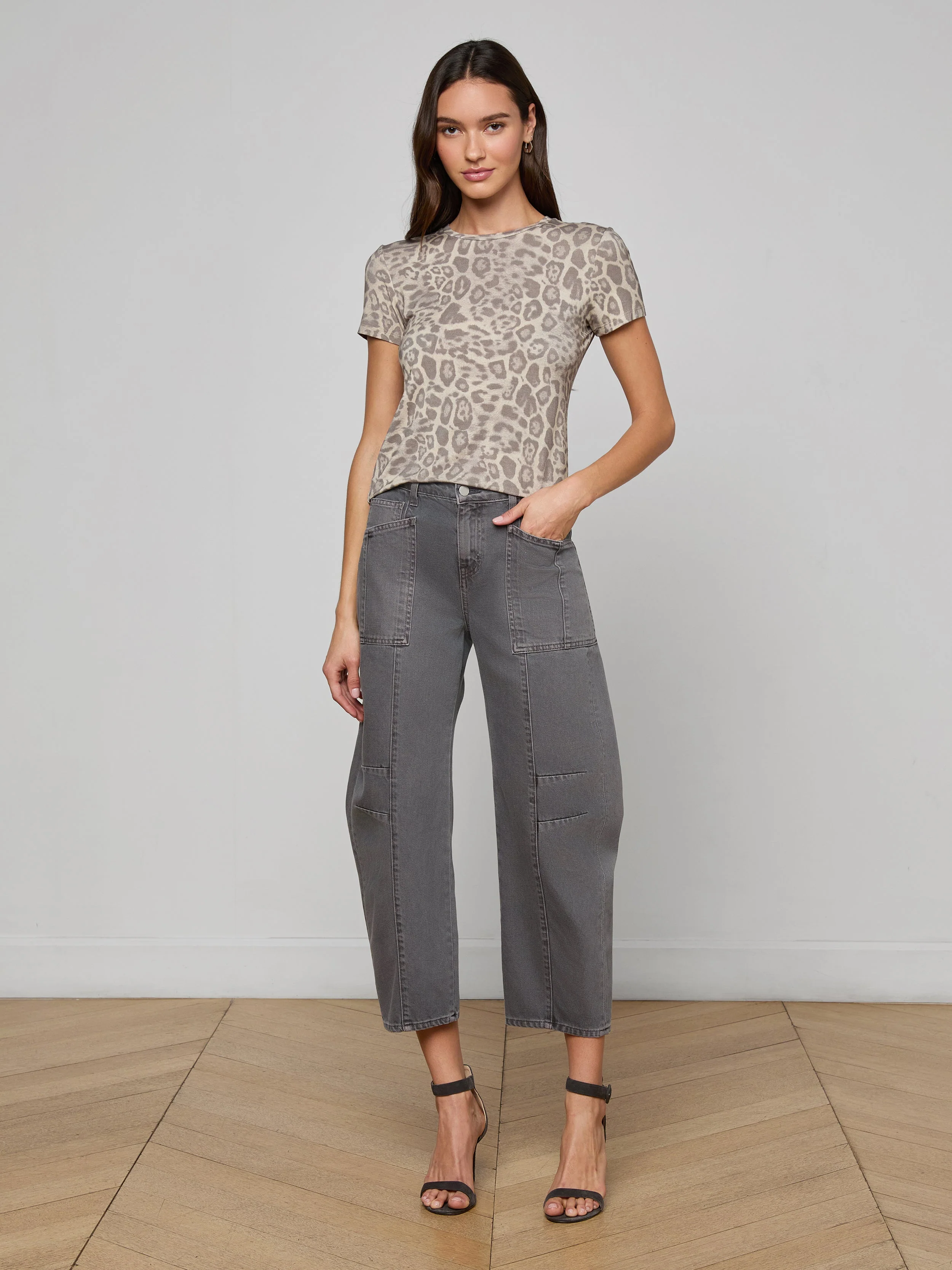 L'AGENCE - Ressi Fitted Tee - Image 3