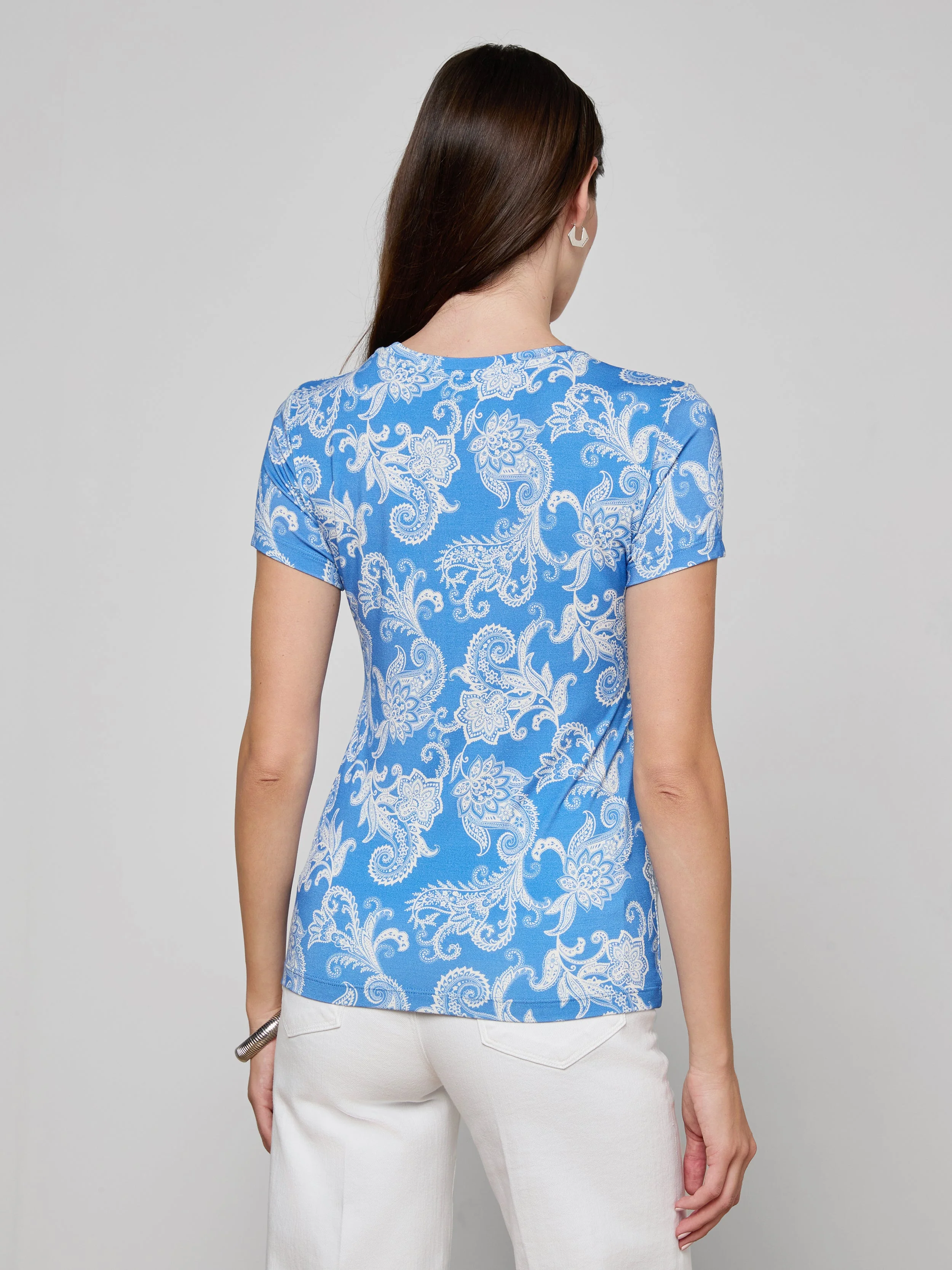 L'AGENCE - Ressi Fitted Tee - Image 5