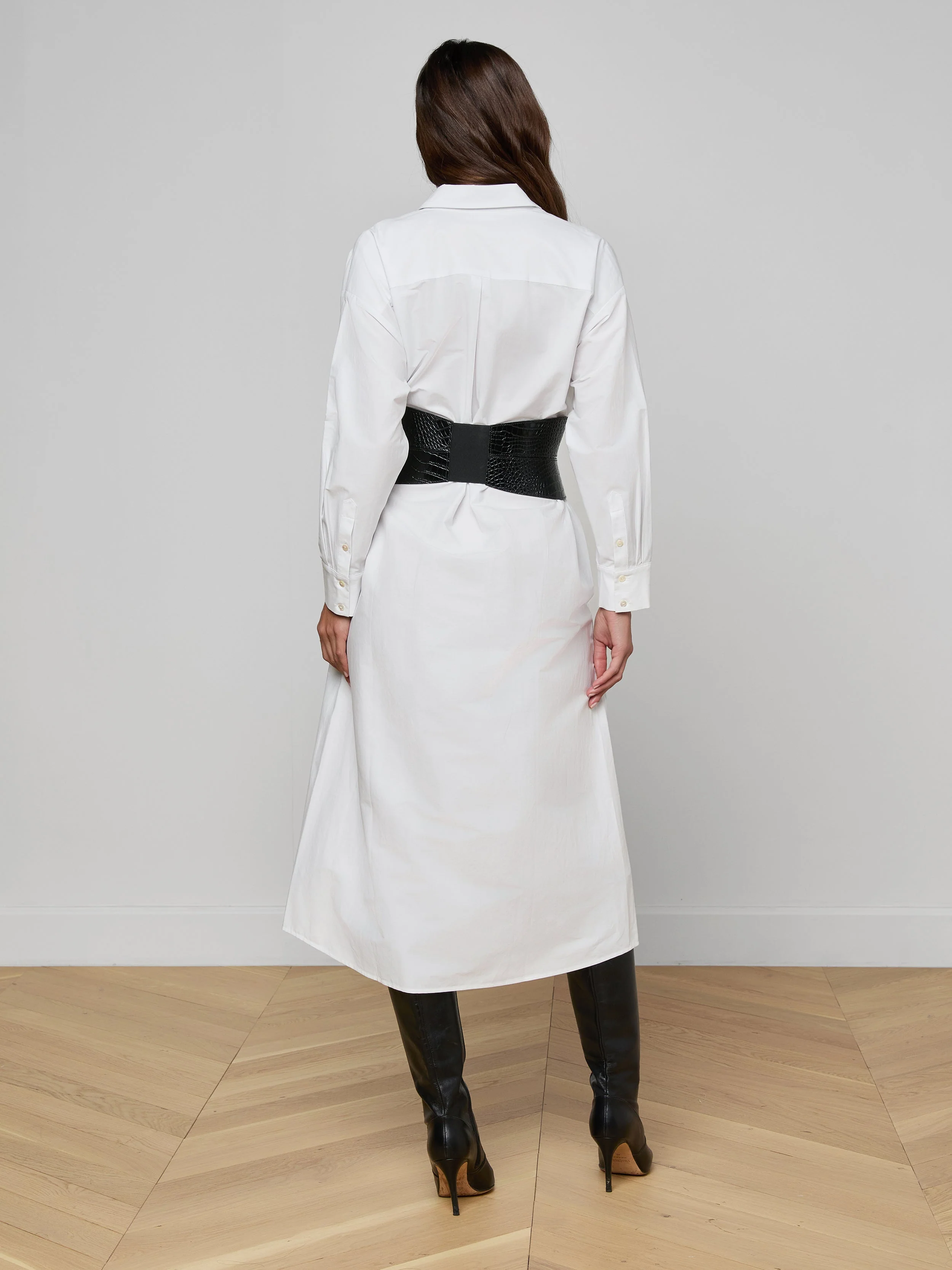 L'AGENCE - Ridley Shirt Dress - Image 5