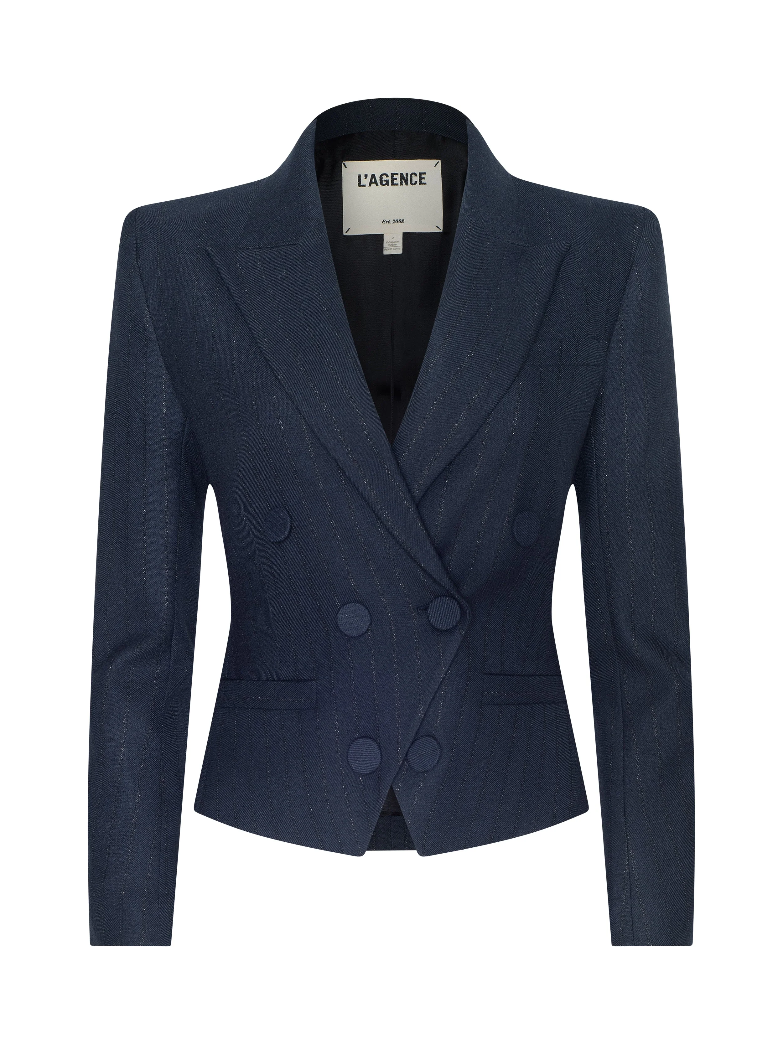 L'AGENCE - Risa Double - Breasted Blazer - Image 2