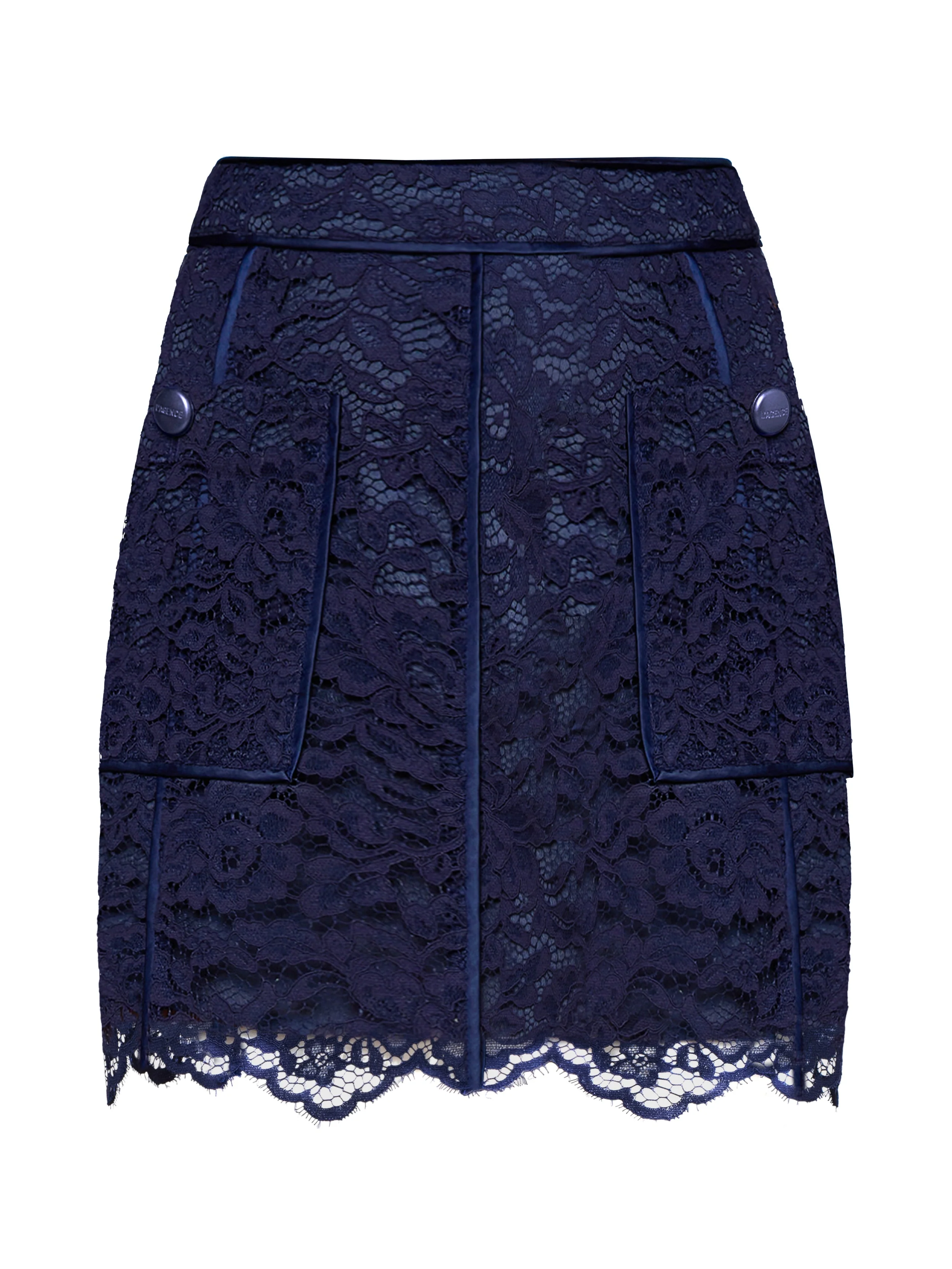 L'AGENCE - Riven Lace Mini Skirt - Image 9