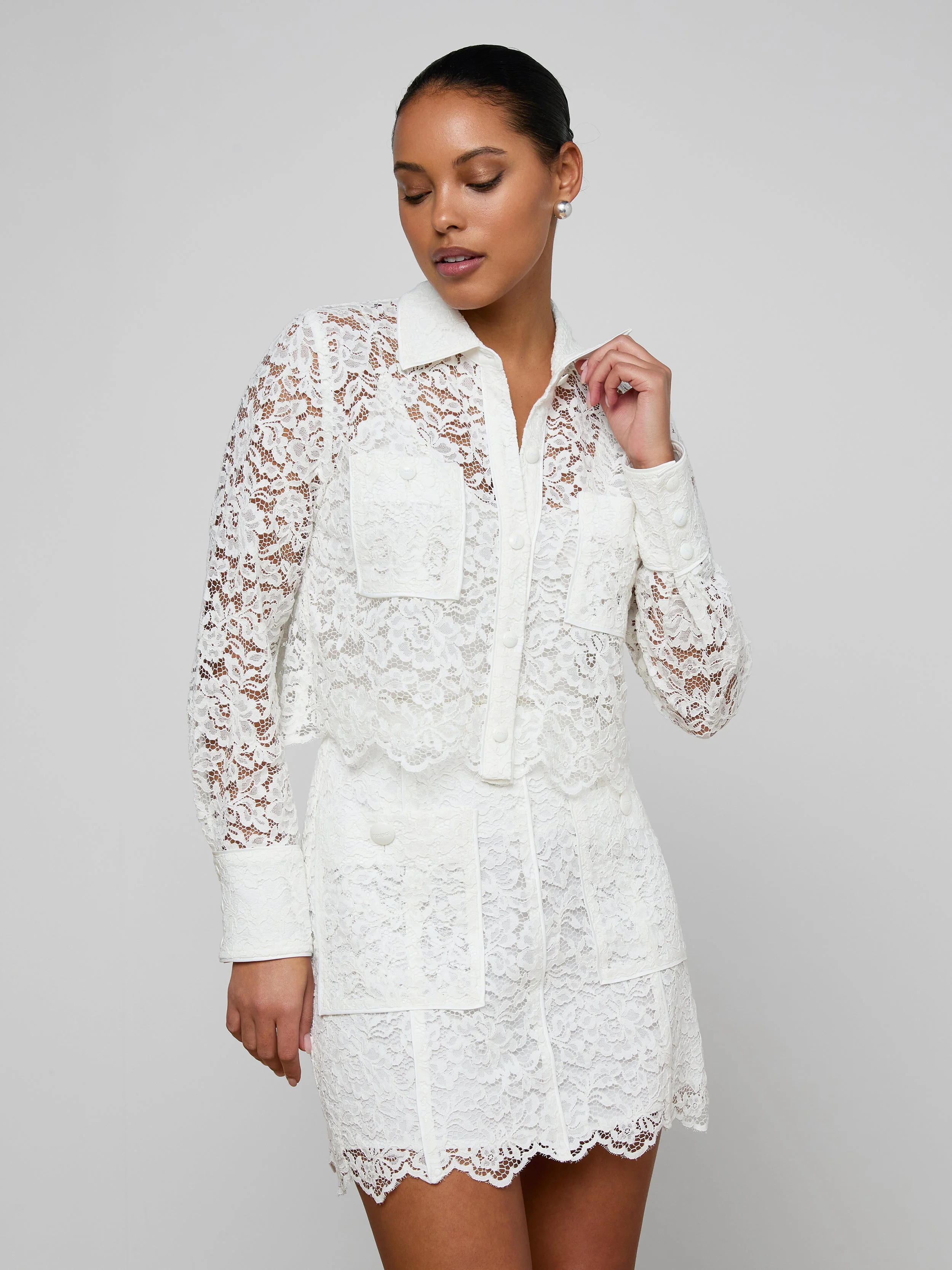 L'AGENCE - Roelle Lace Blouse