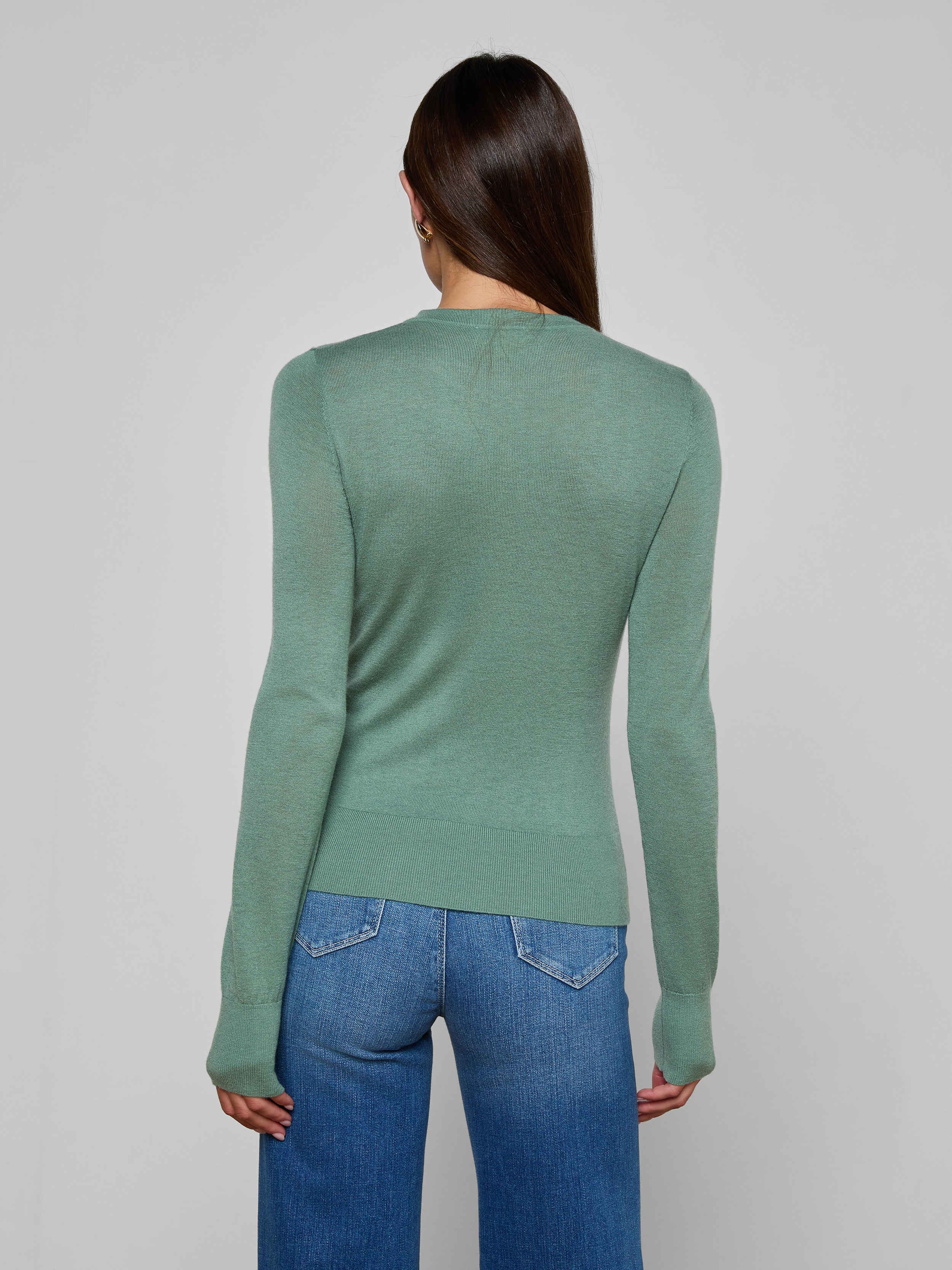 L'AGENCE - Ronda Knit Henley Top - Image 4