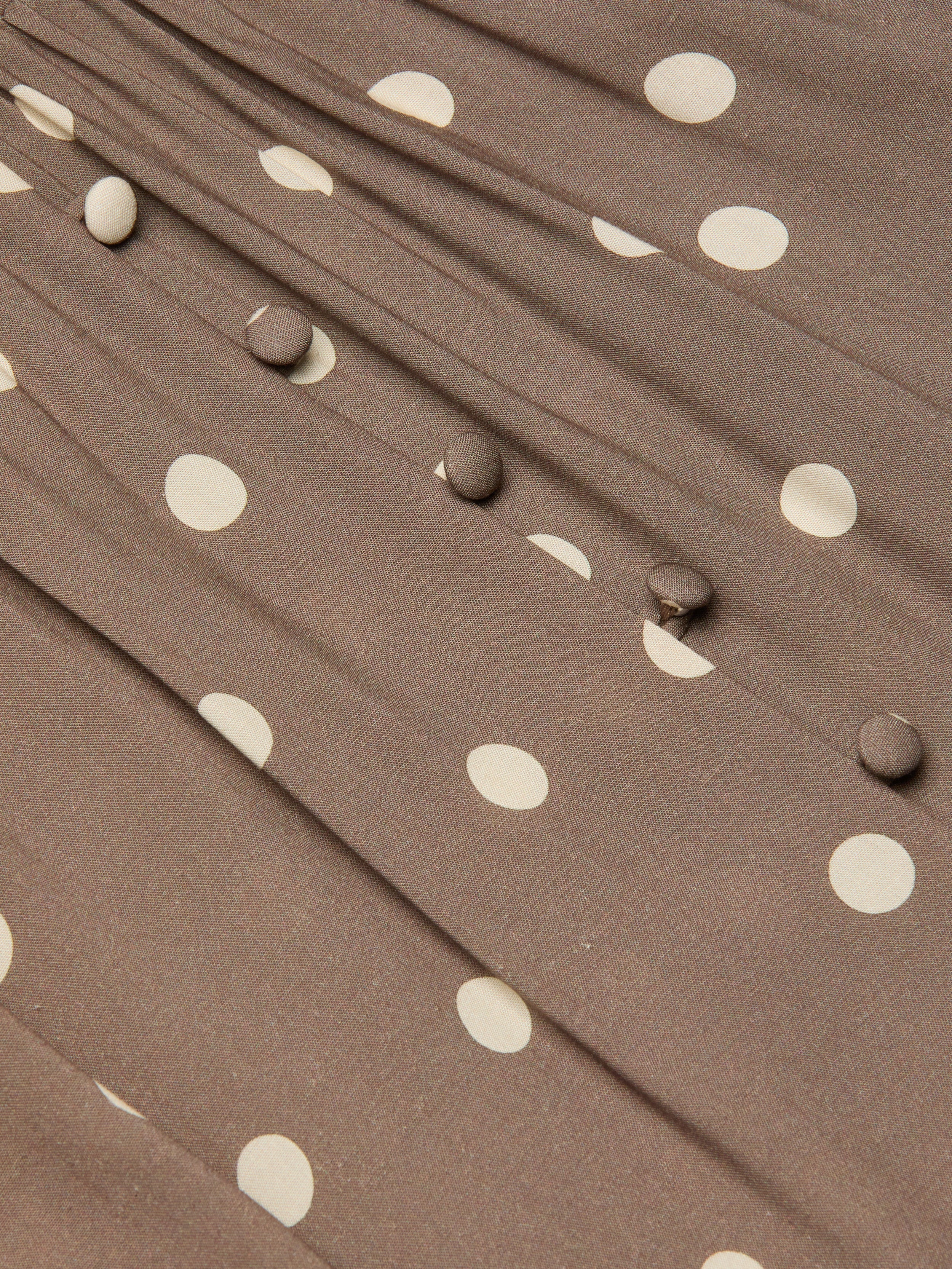 L'AGENCE - Rosette Maxi Dress - Image 5