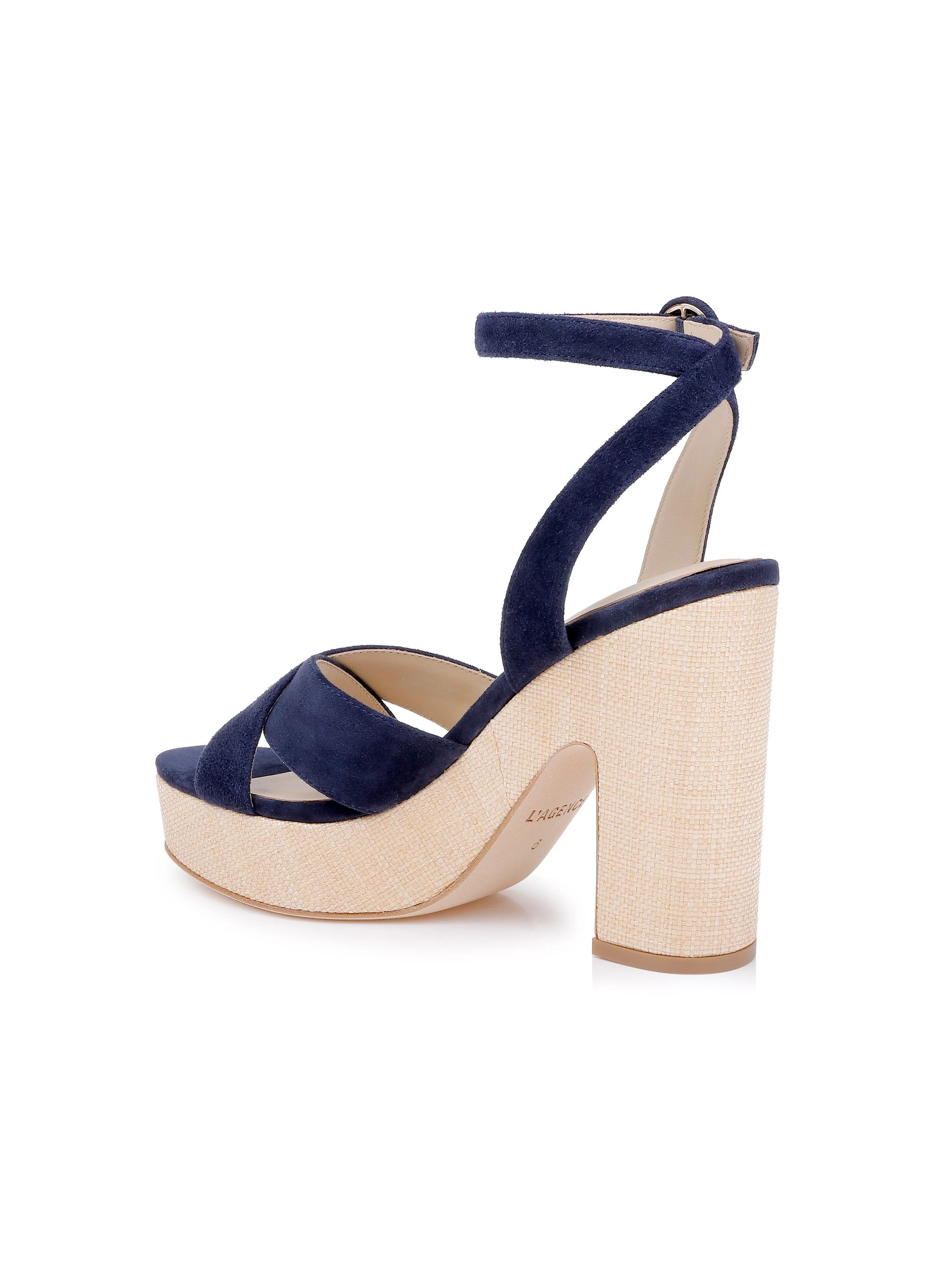 L'AGENCE - Sandrine Platform Sandal - Image 4