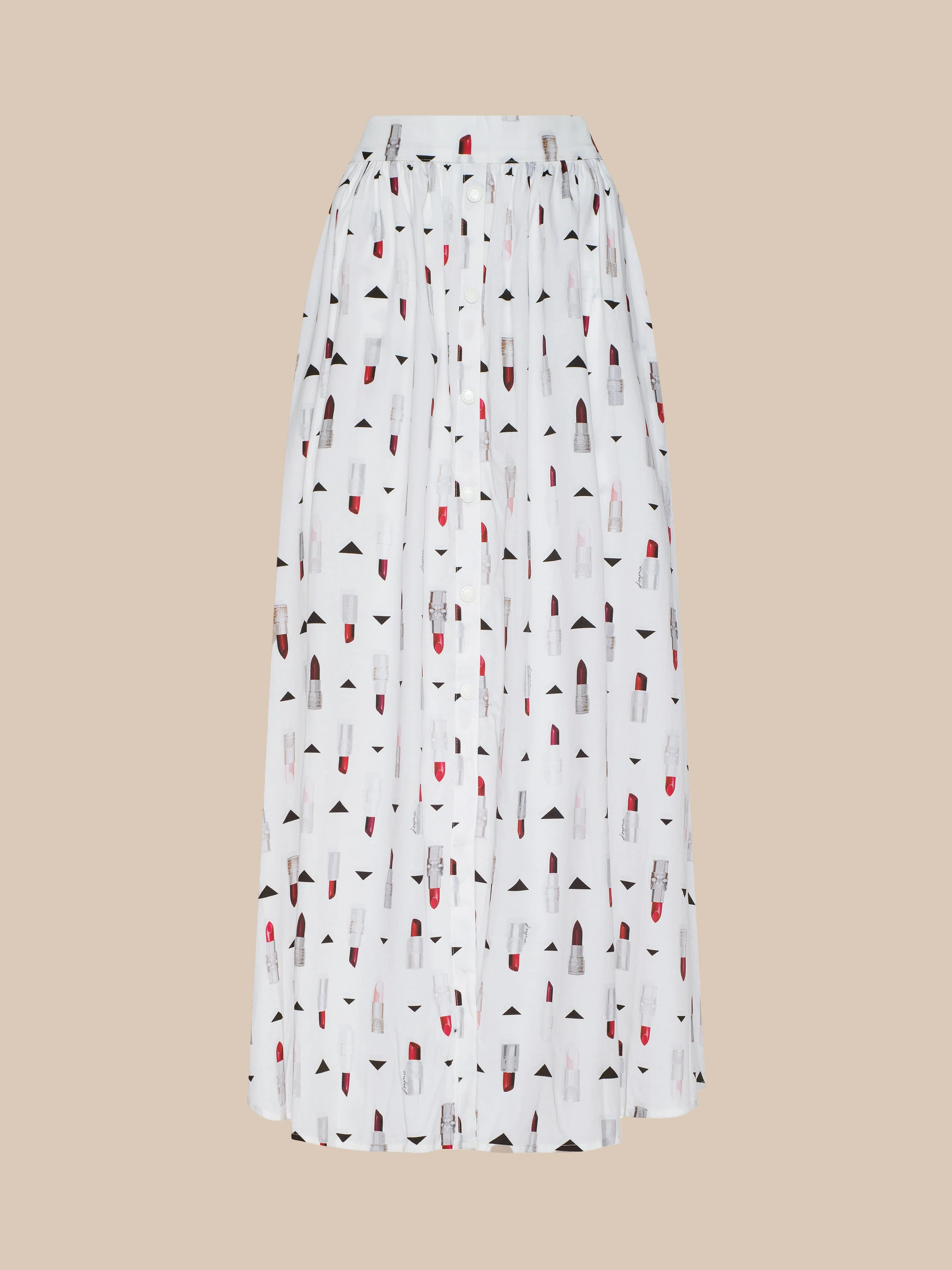 L'AGENCE - Seina Poplin Midi Skirt - Image 7