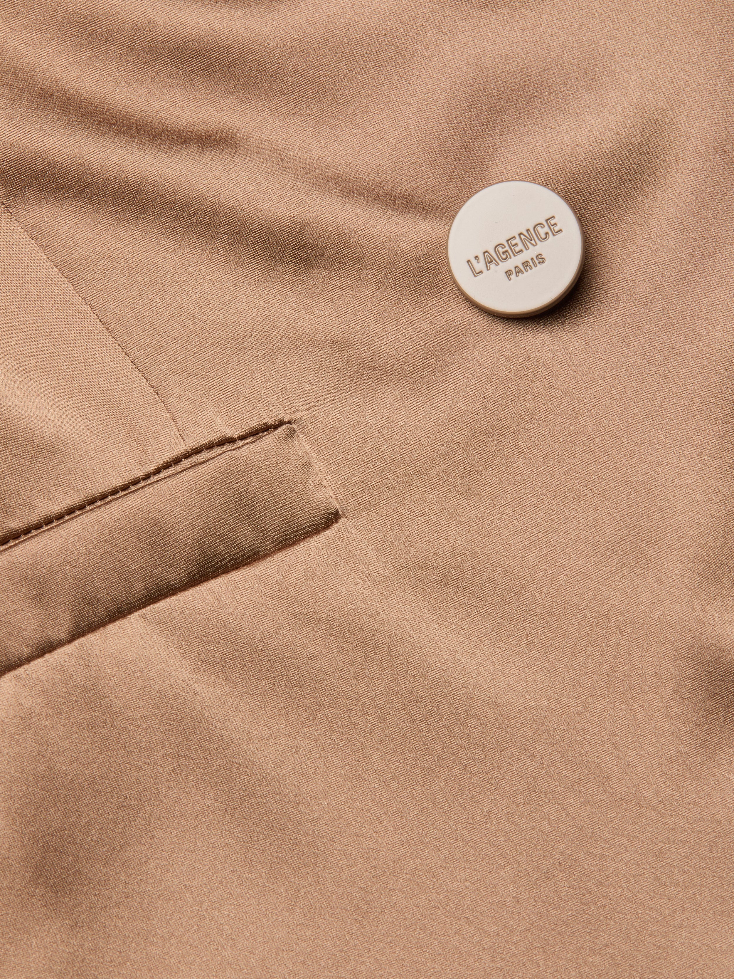 L'AGENCE - Sena Silk Blazer - Image 7