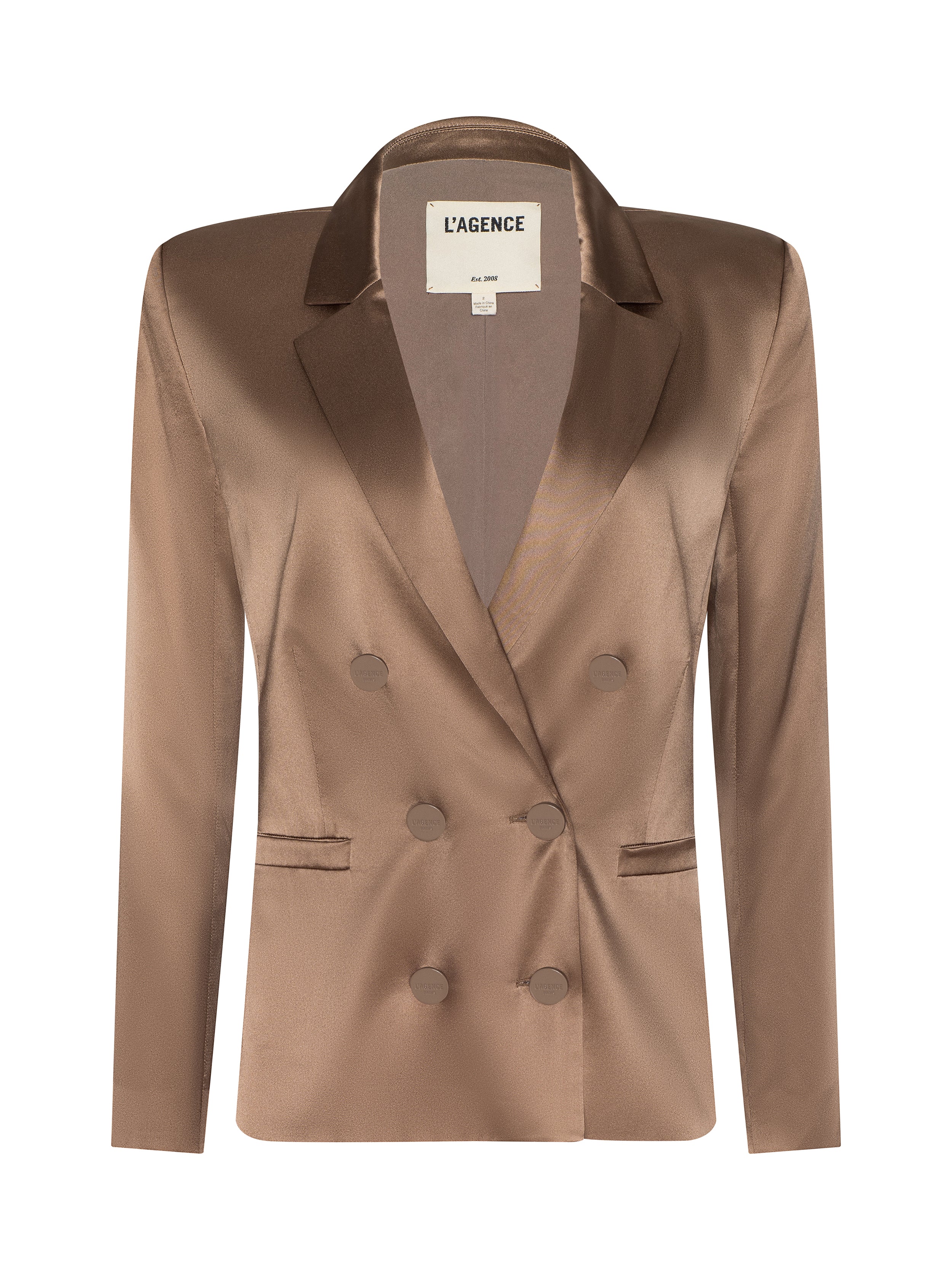 L'AGENCE - Sena Silk Blazer - Image 8