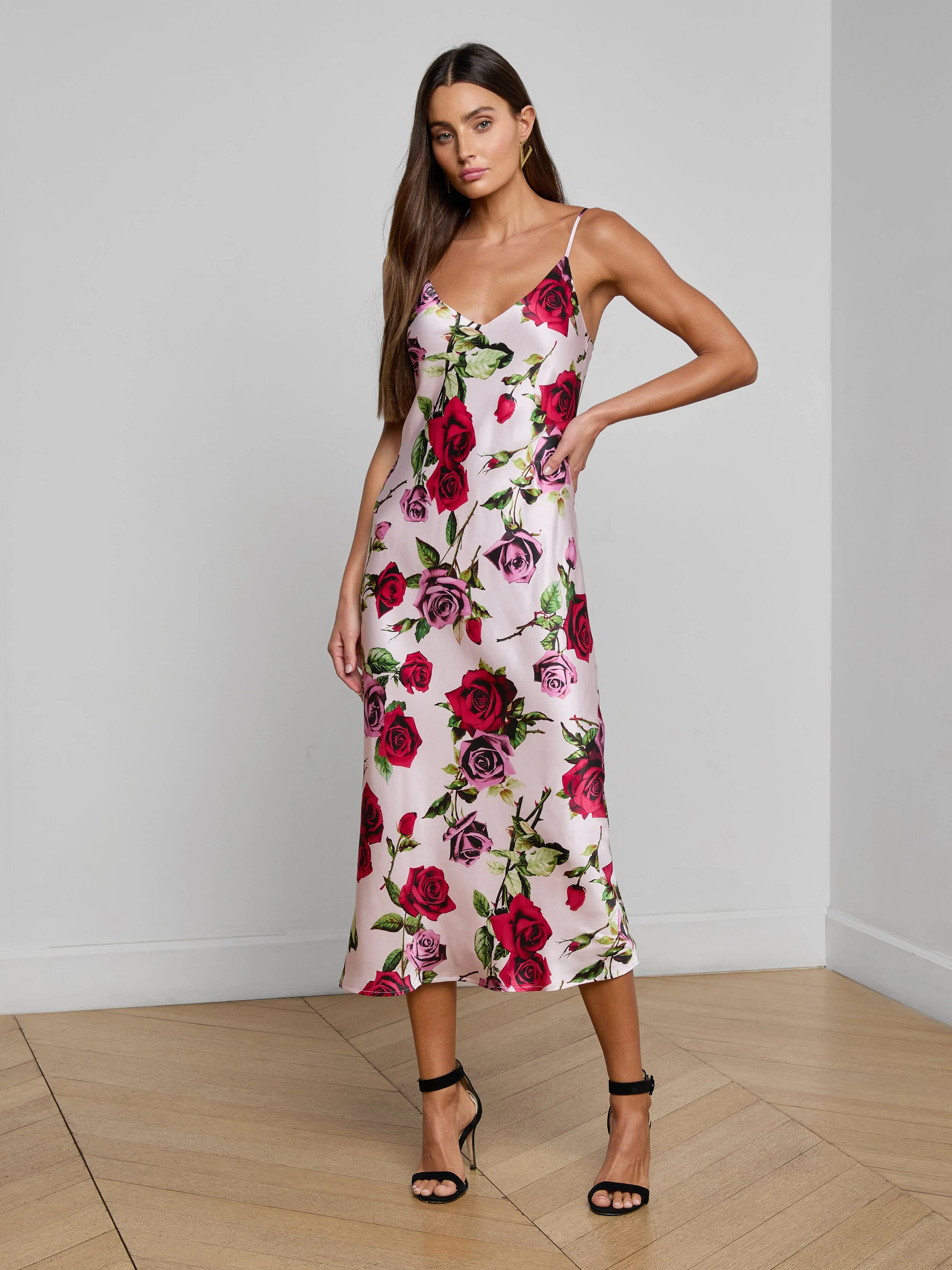 L'AGENCE - Seridie Silk Slip Dress