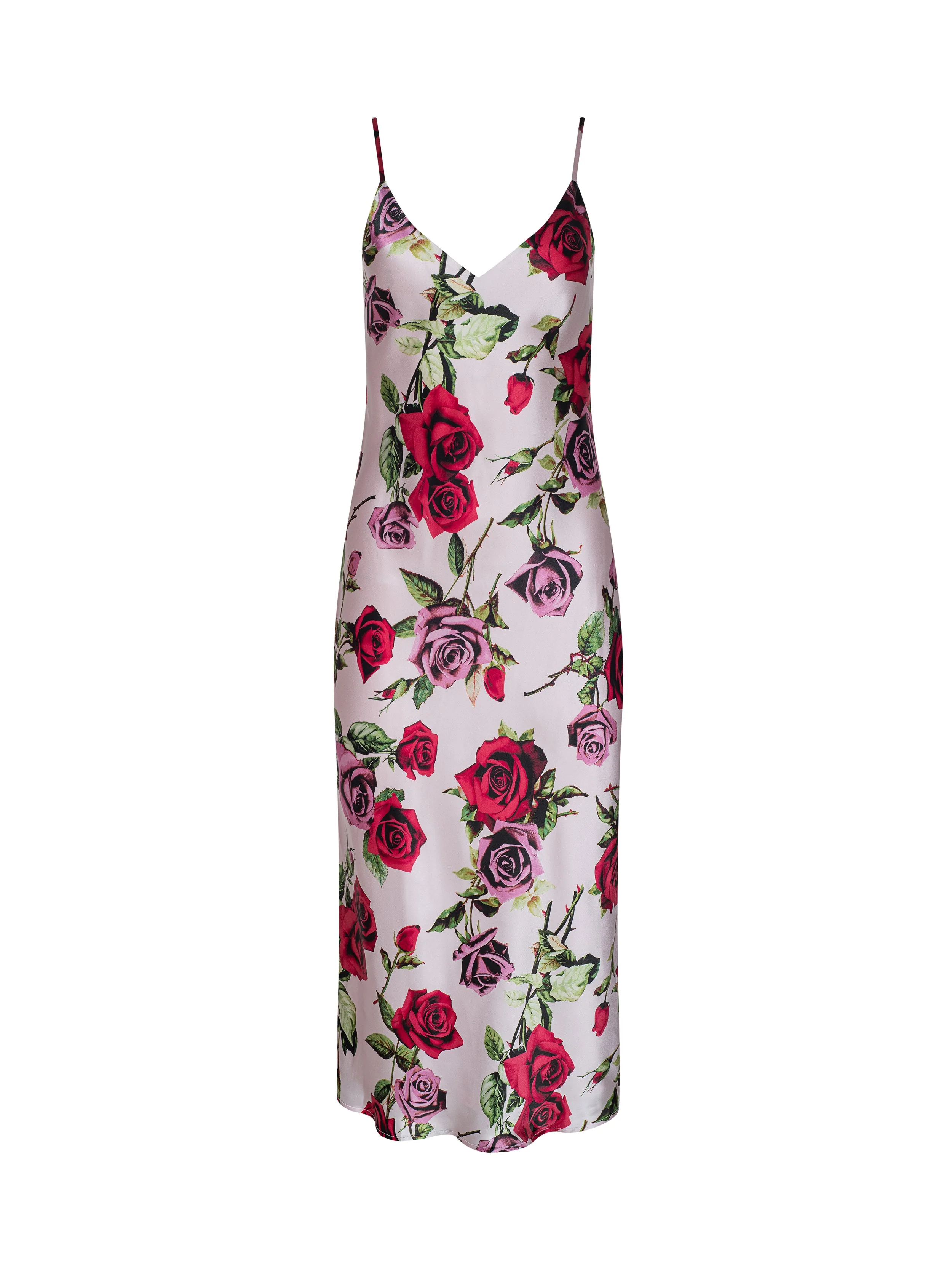 L'AGENCE - Seridie Silk Slip Dress - Image 6