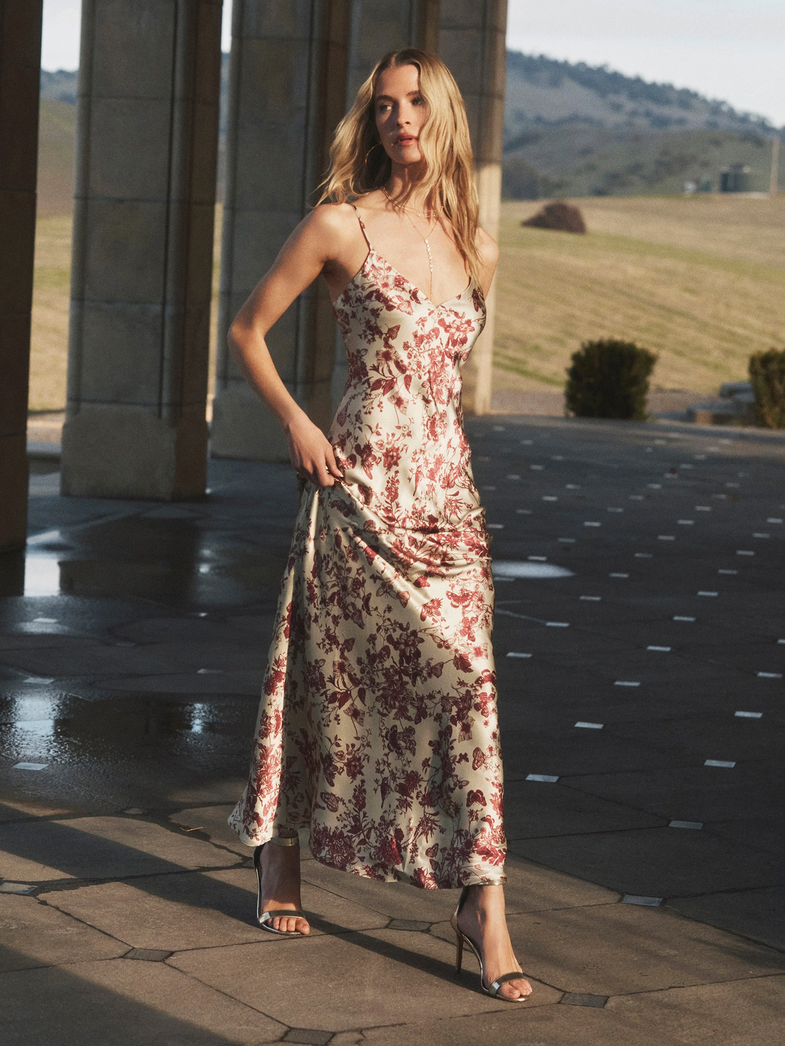 L'AGENCE - Serita Silk Gown - Image 3