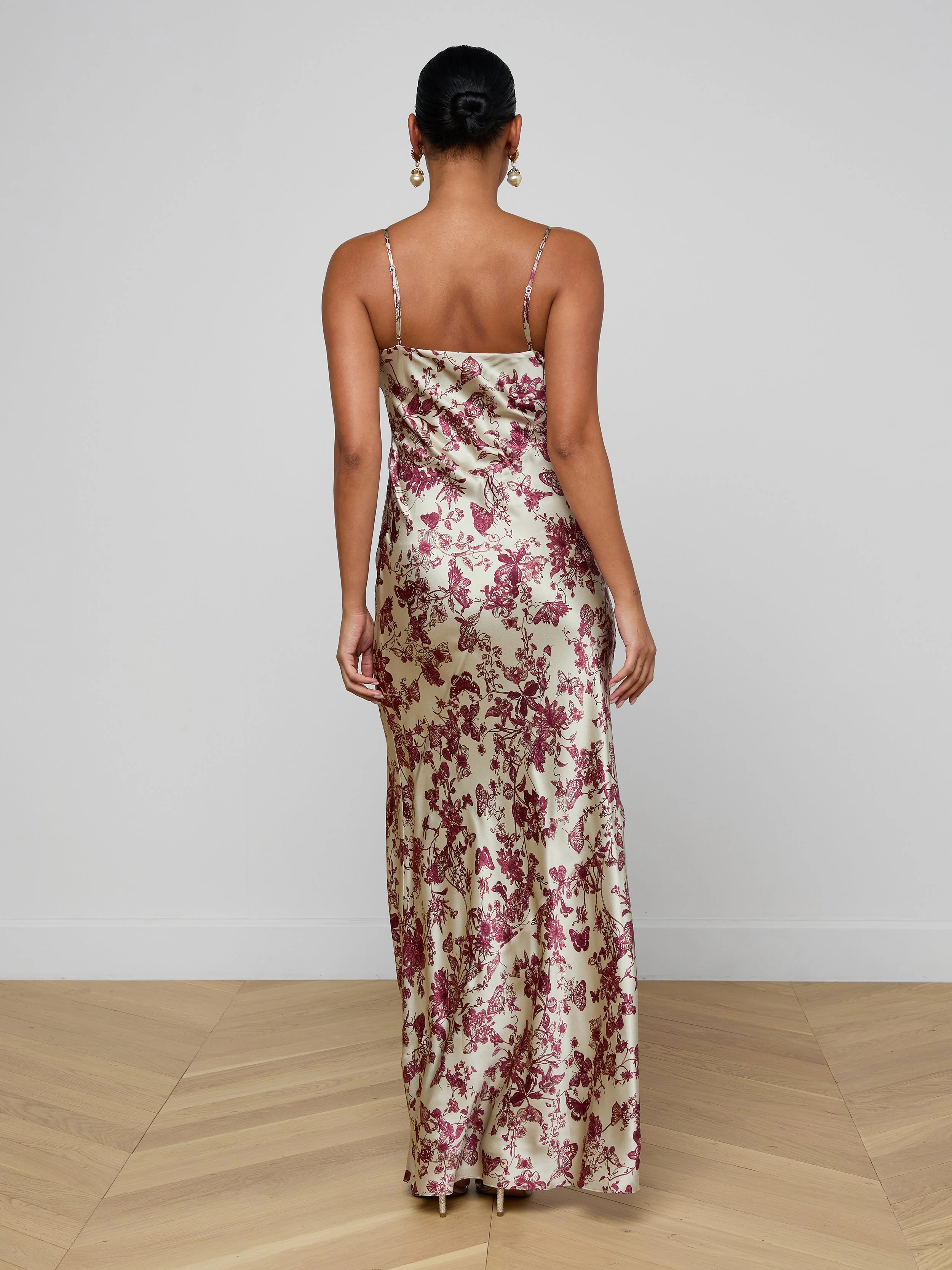 L'AGENCE - Serita Silk Gown - Image 5