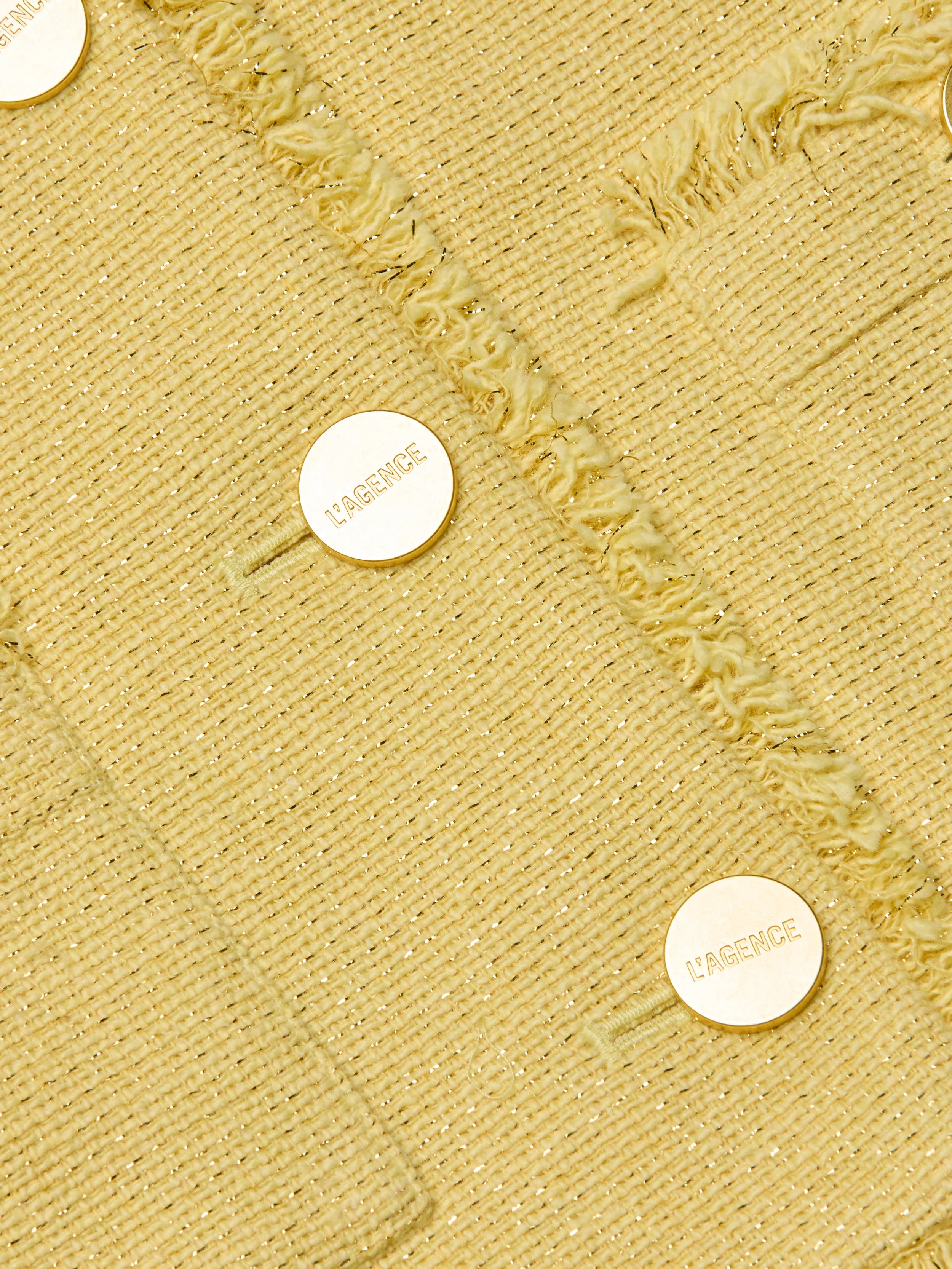 L'AGENCE - Sylvia Tweed Jacket - Image 7