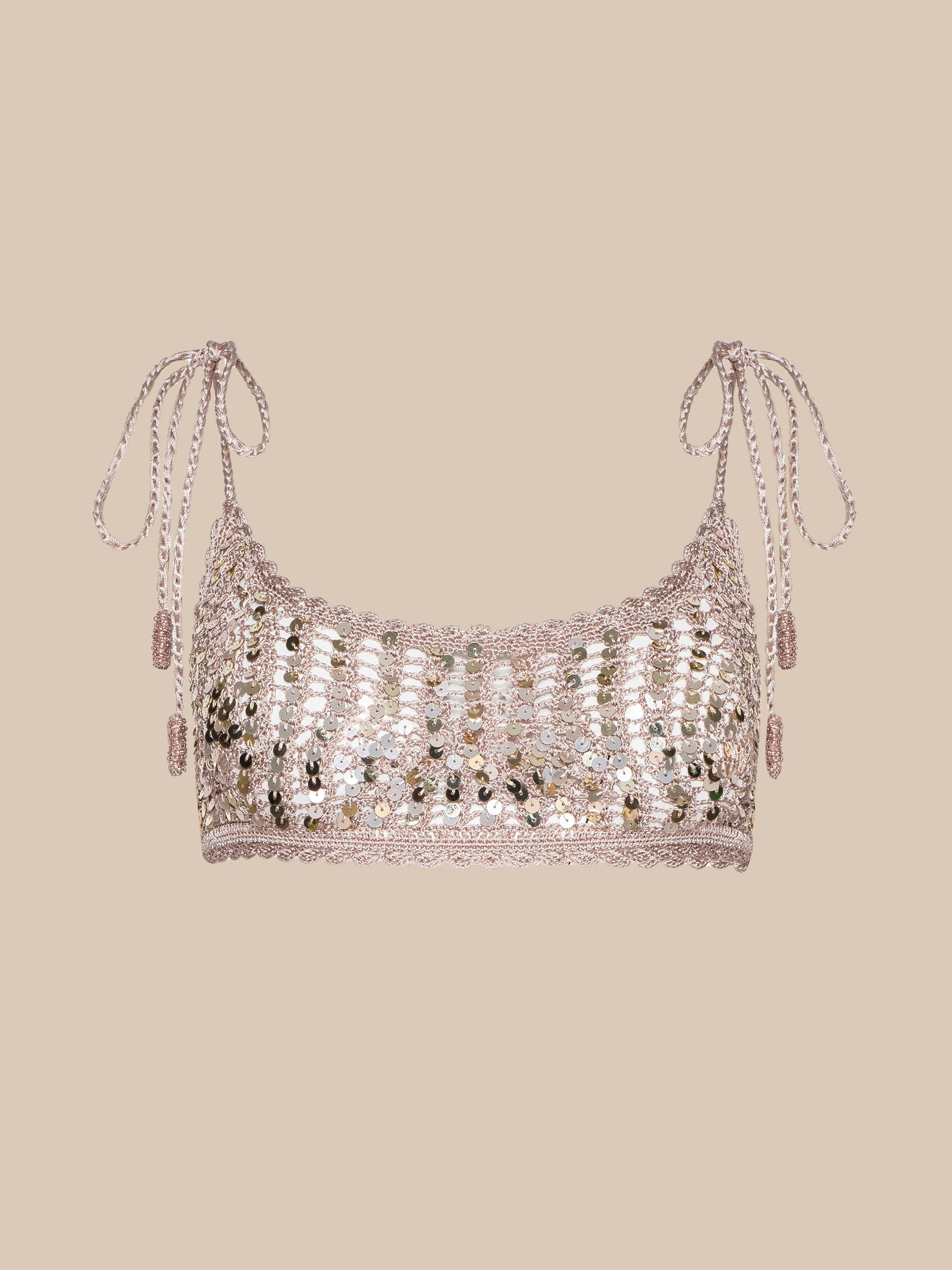 L'AGENCE - Taline Crocheted Bralette - Image 7
