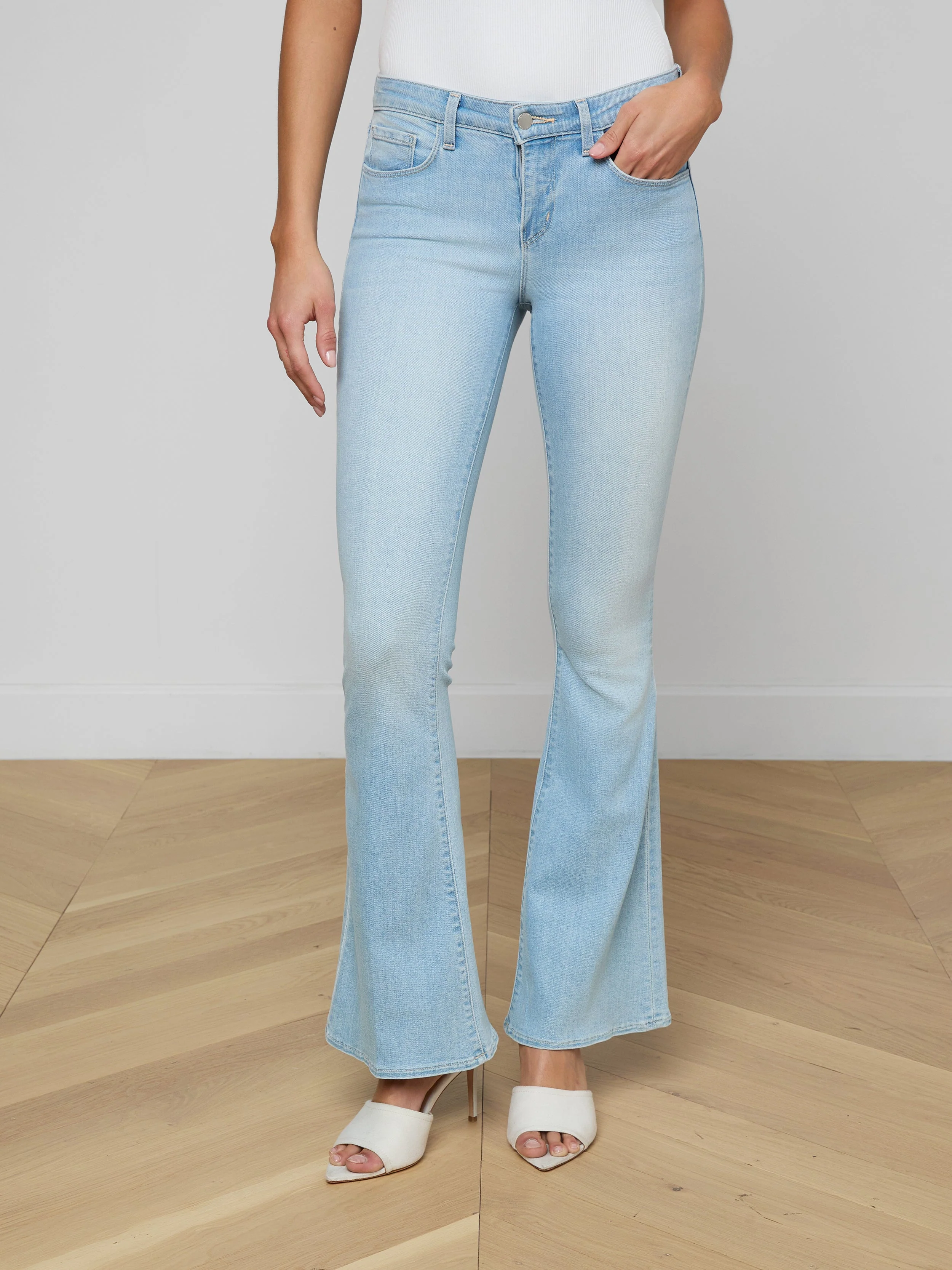 L'AGENCE - Taney Low - Rise Flare Jean - Image 3