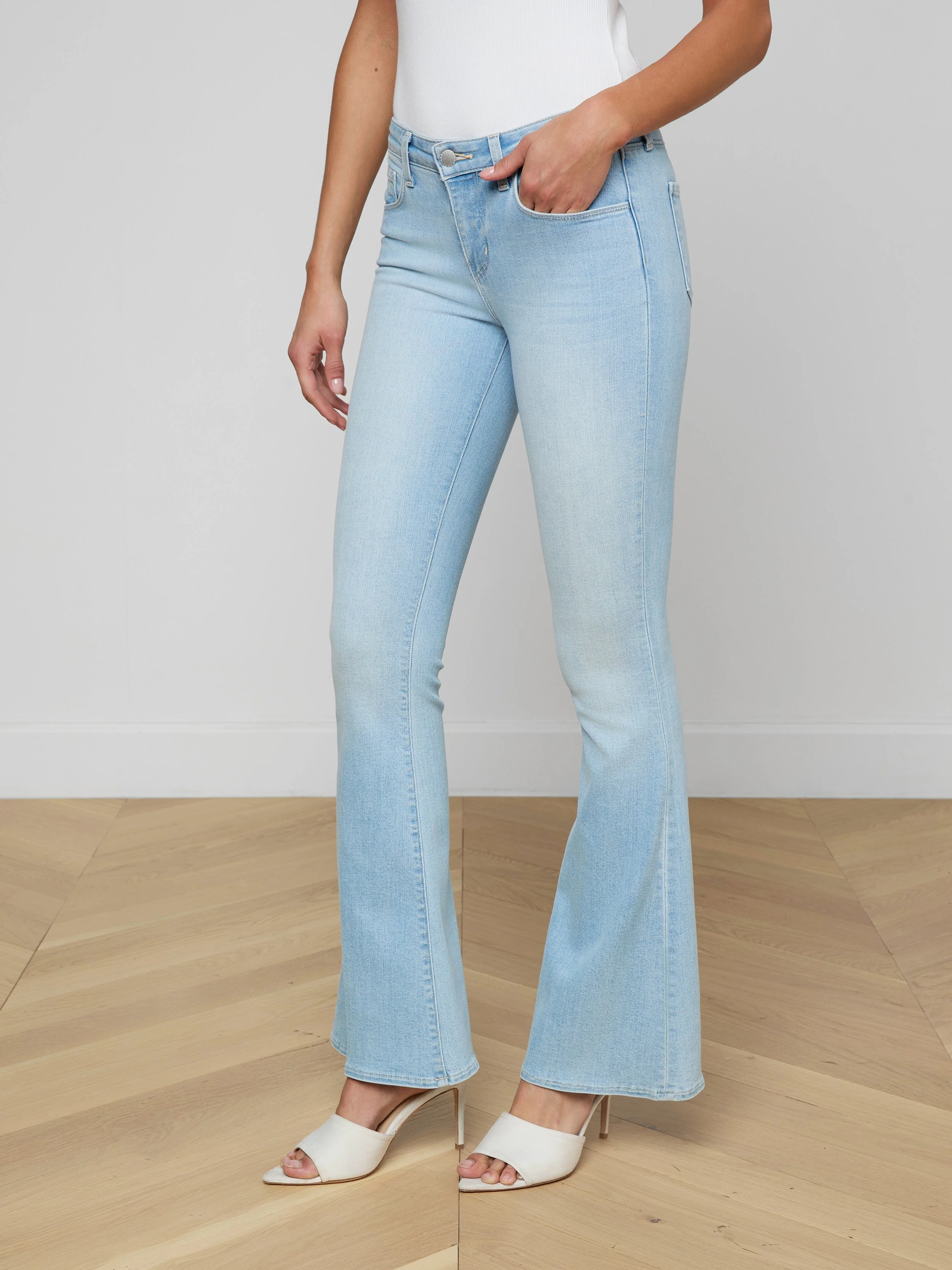 L'AGENCE - Taney Low - Rise Flare Jean - Image 4