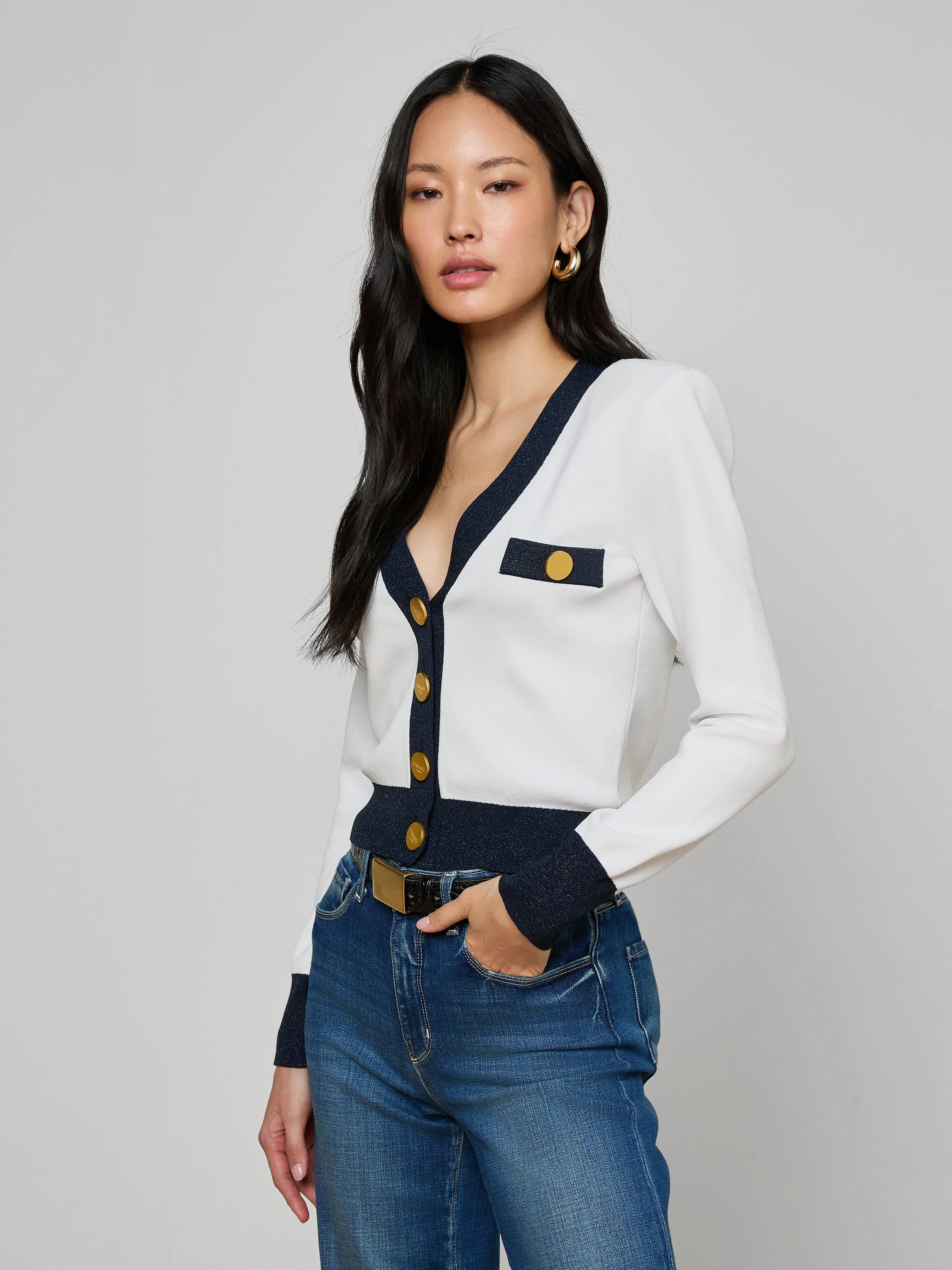 L'AGENCE - Taya Cardigan - Image 2