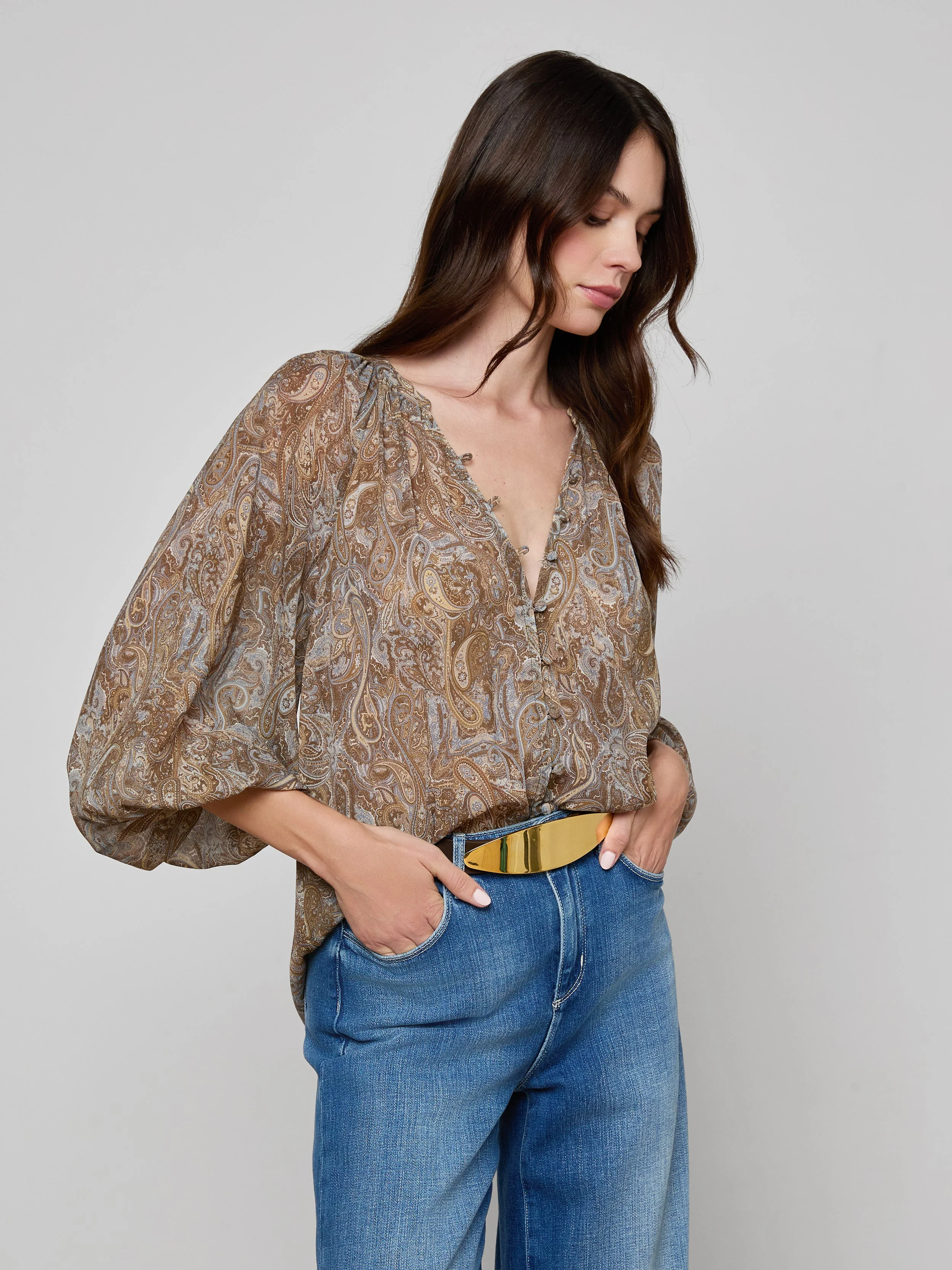 L'AGENCE - Teagan Blouse - Image 2