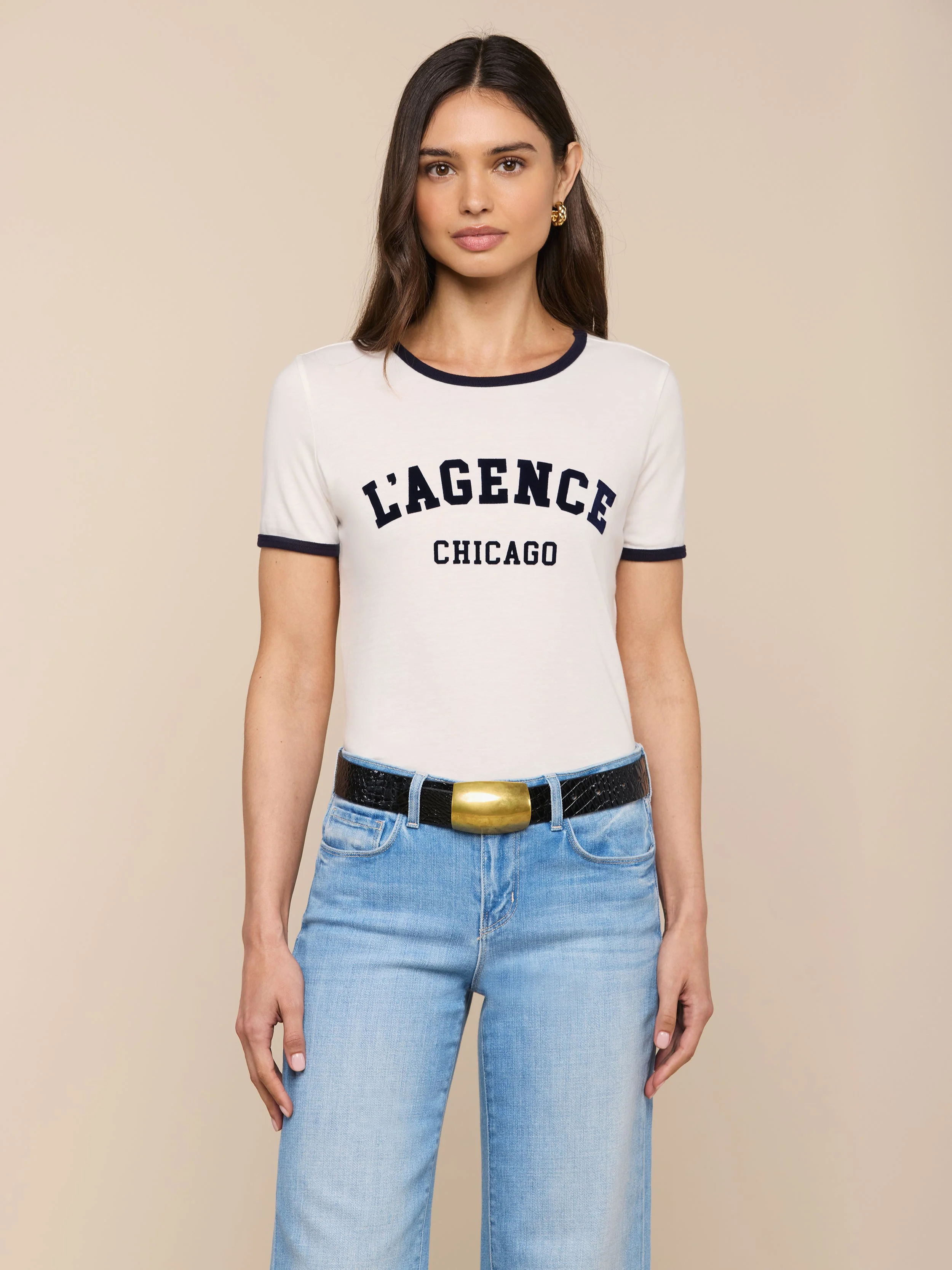 L'AGENCE - Tommie Crewneck Tee