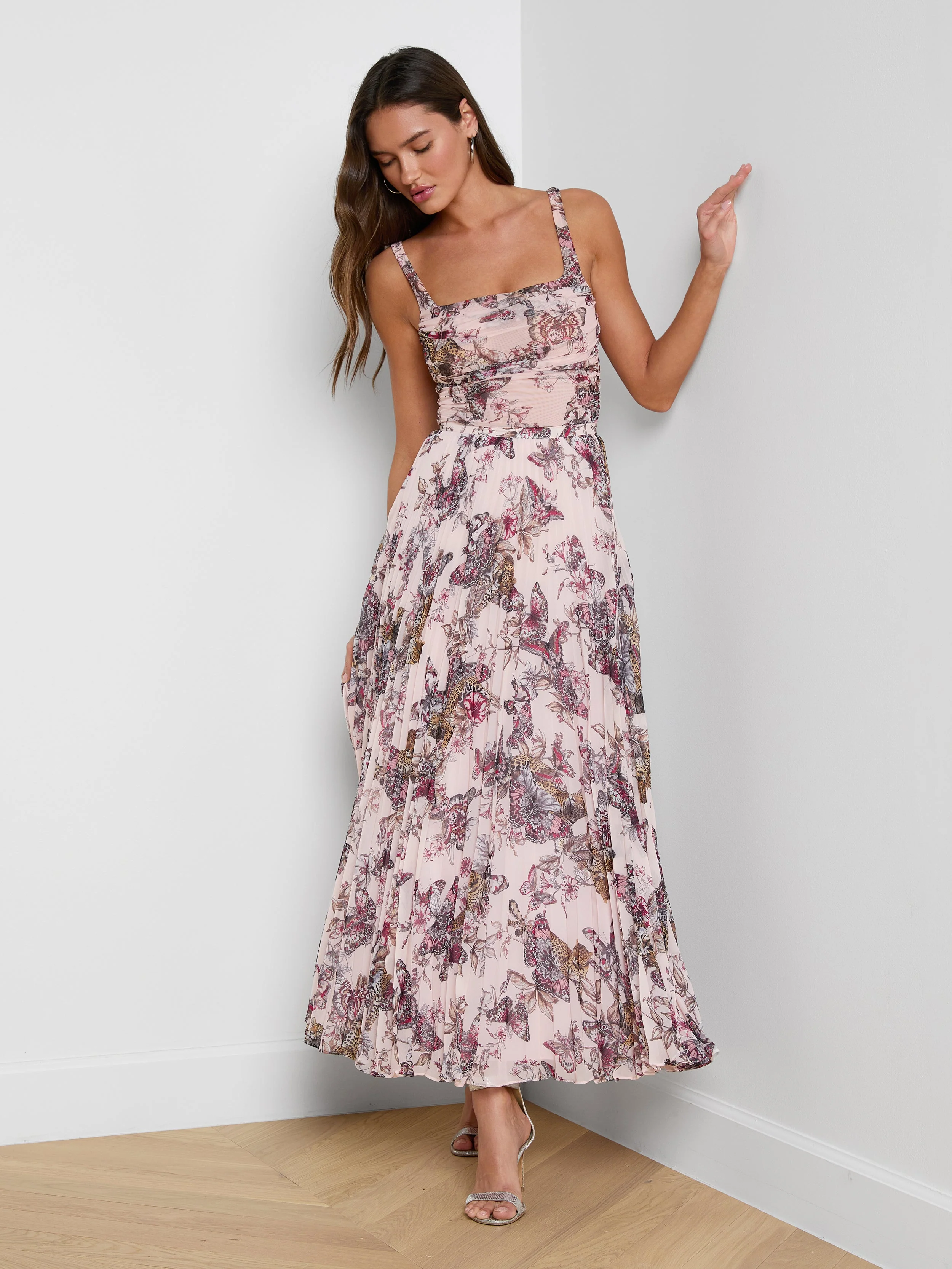 L'AGENCE - Torin Pleated Maxi Skirt - Image 6