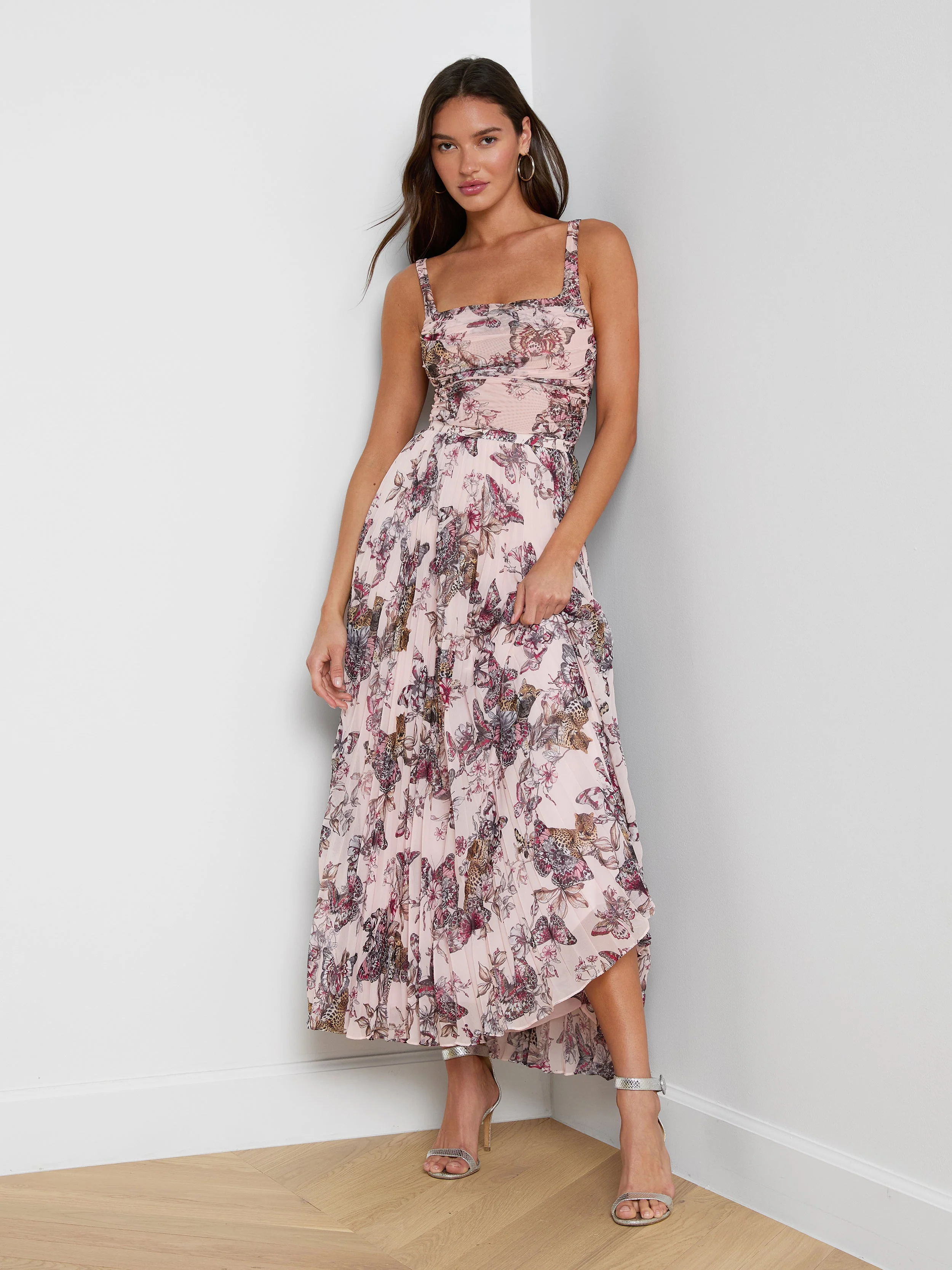 L'AGENCE - Torin Pleated Maxi Skirt - Image 8