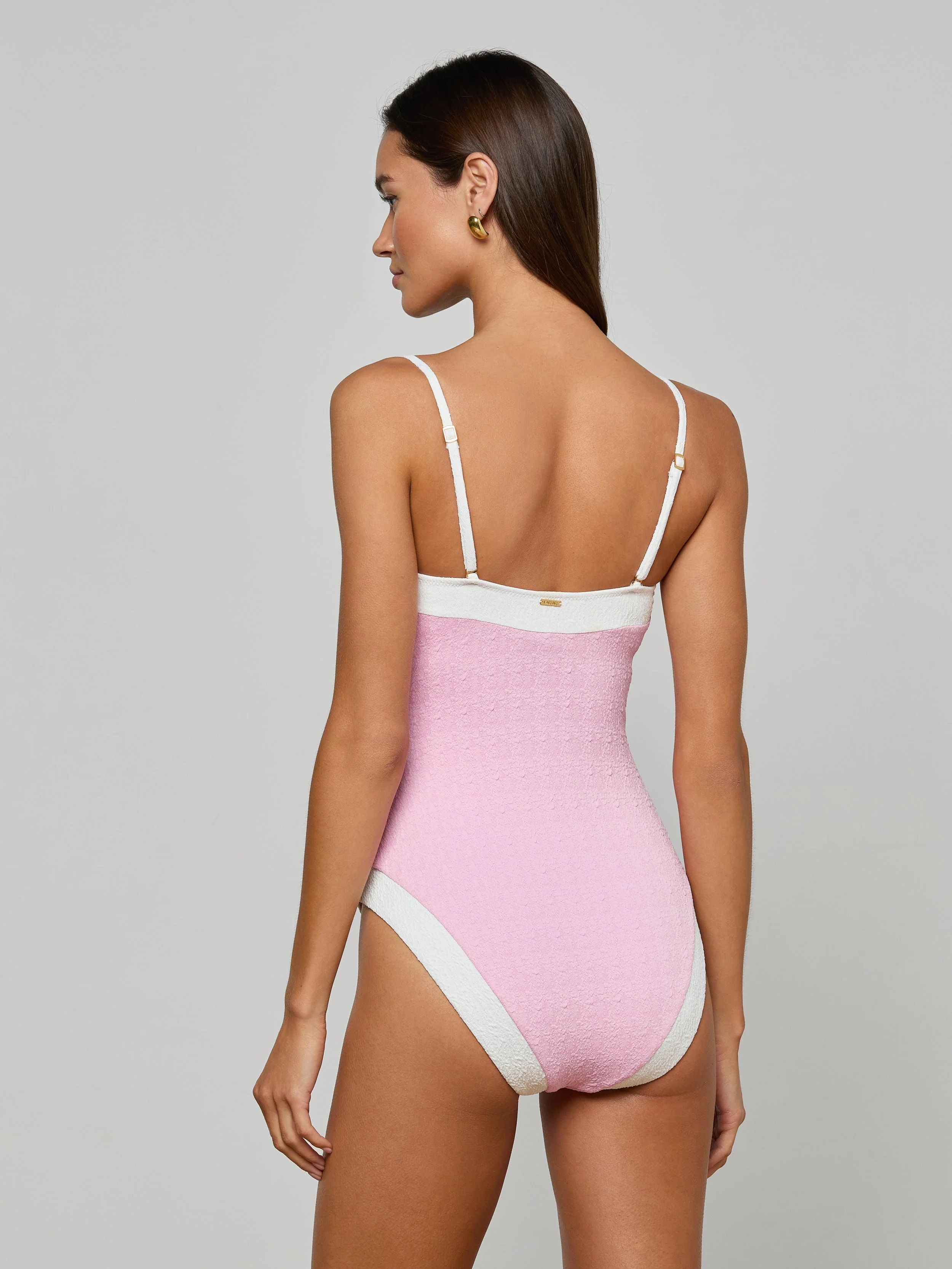 L'AGENCE - Tory Bandeau One - Piece Swimsuit - Image 5