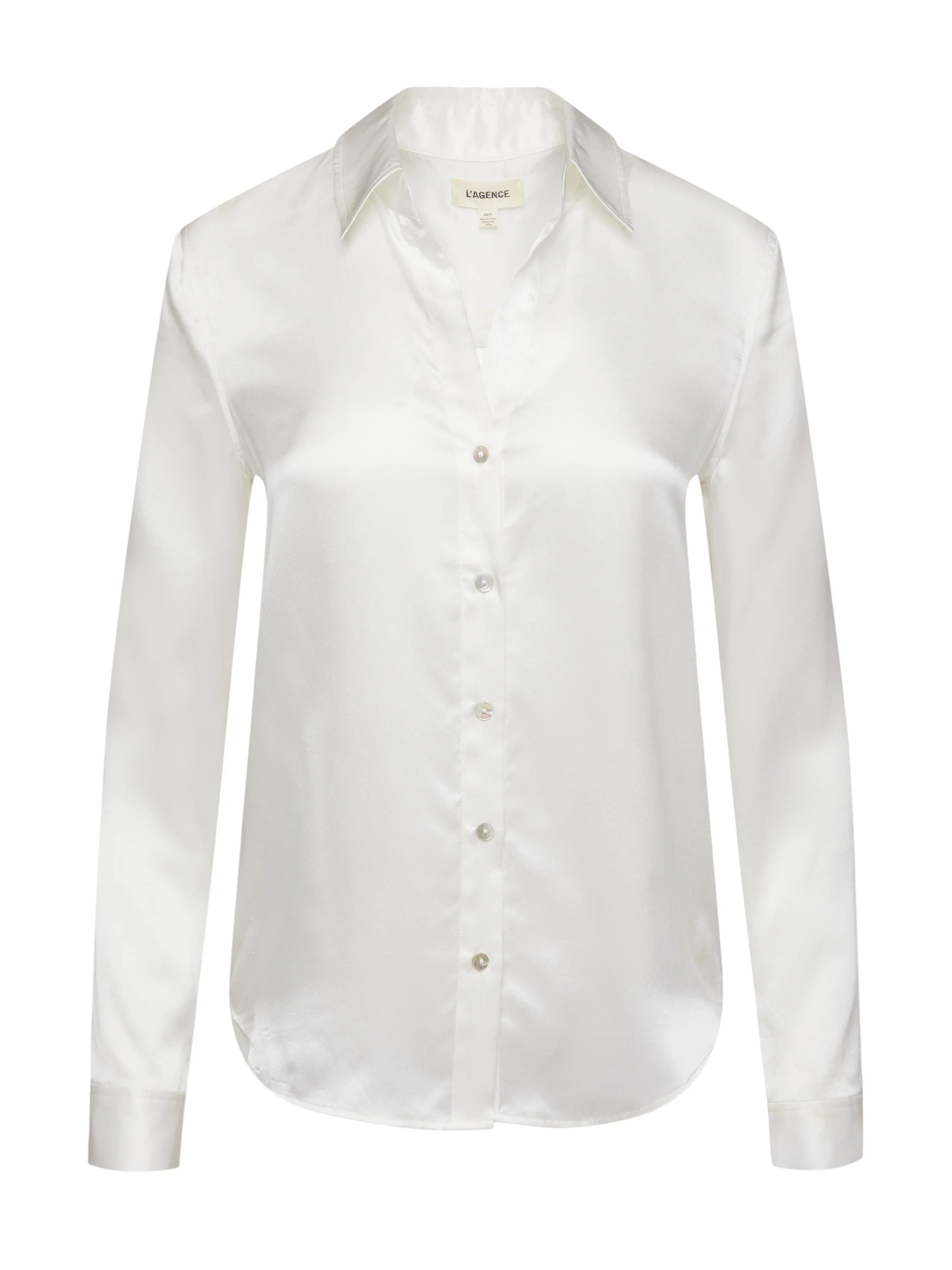 L'AGENCE - Tyler Silk Blouse - Image 5