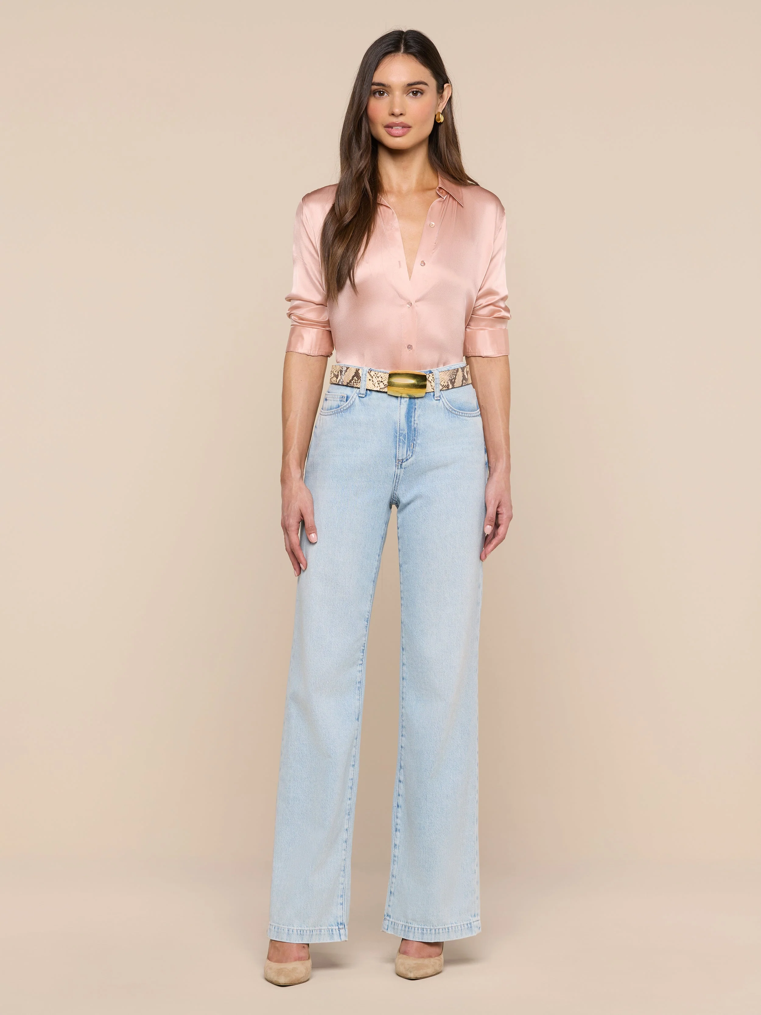 L'AGENCE - Tyler Silk Blouse - Image 6