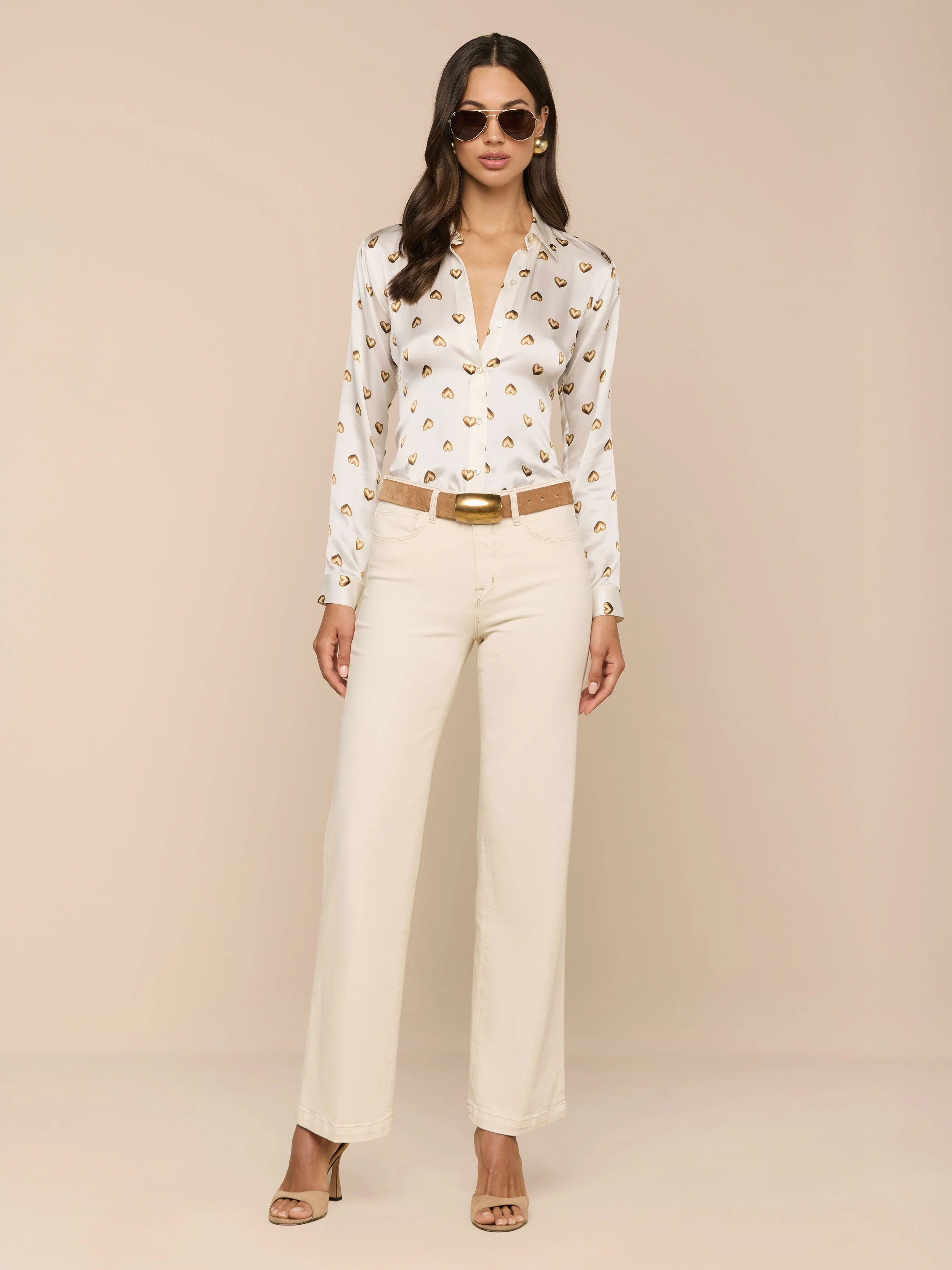 L'AGENCE - Tyler Silk Blouse - Image 4