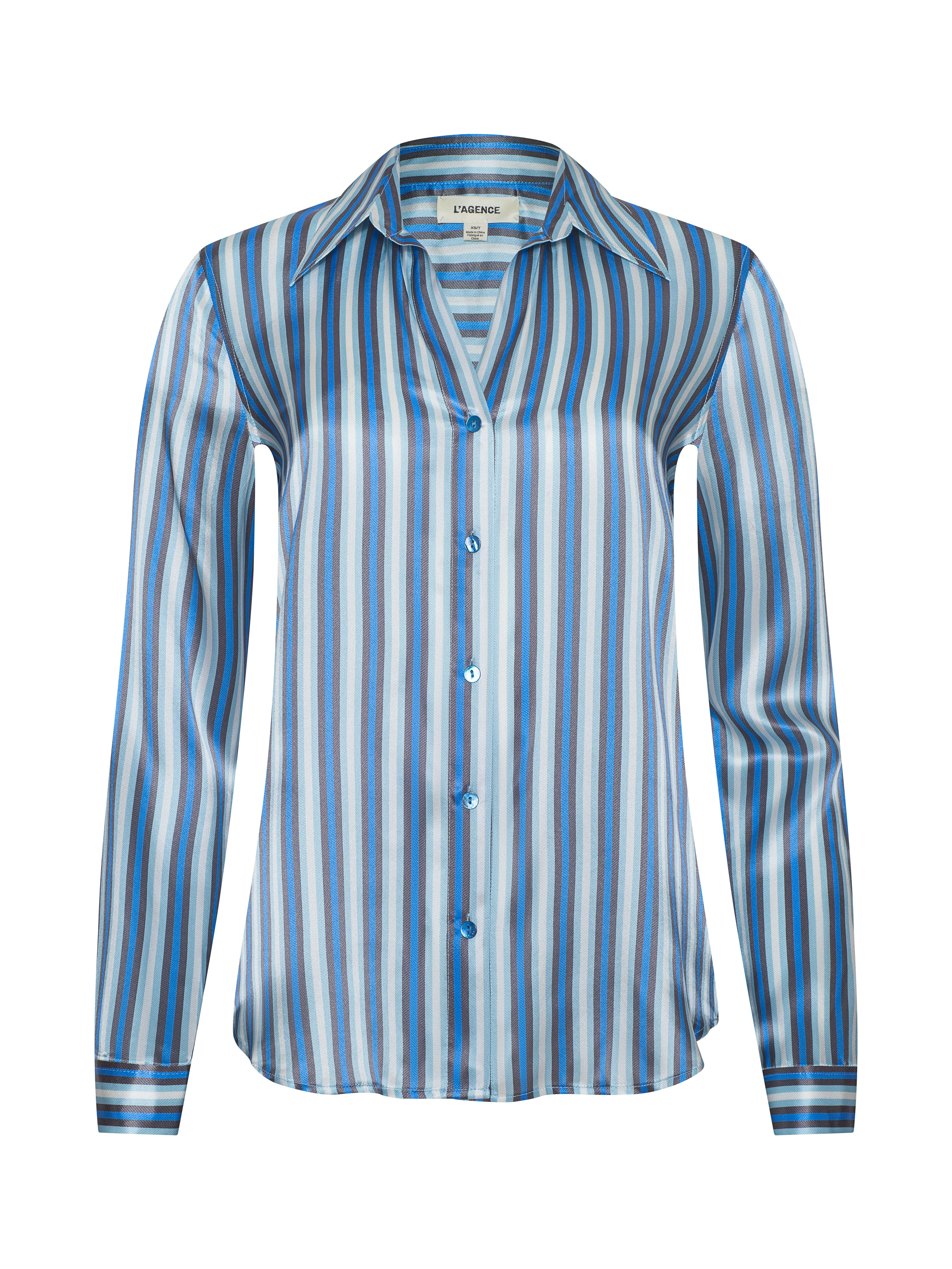 L'AGENCE - Tyler Silk Blouse - Image 8