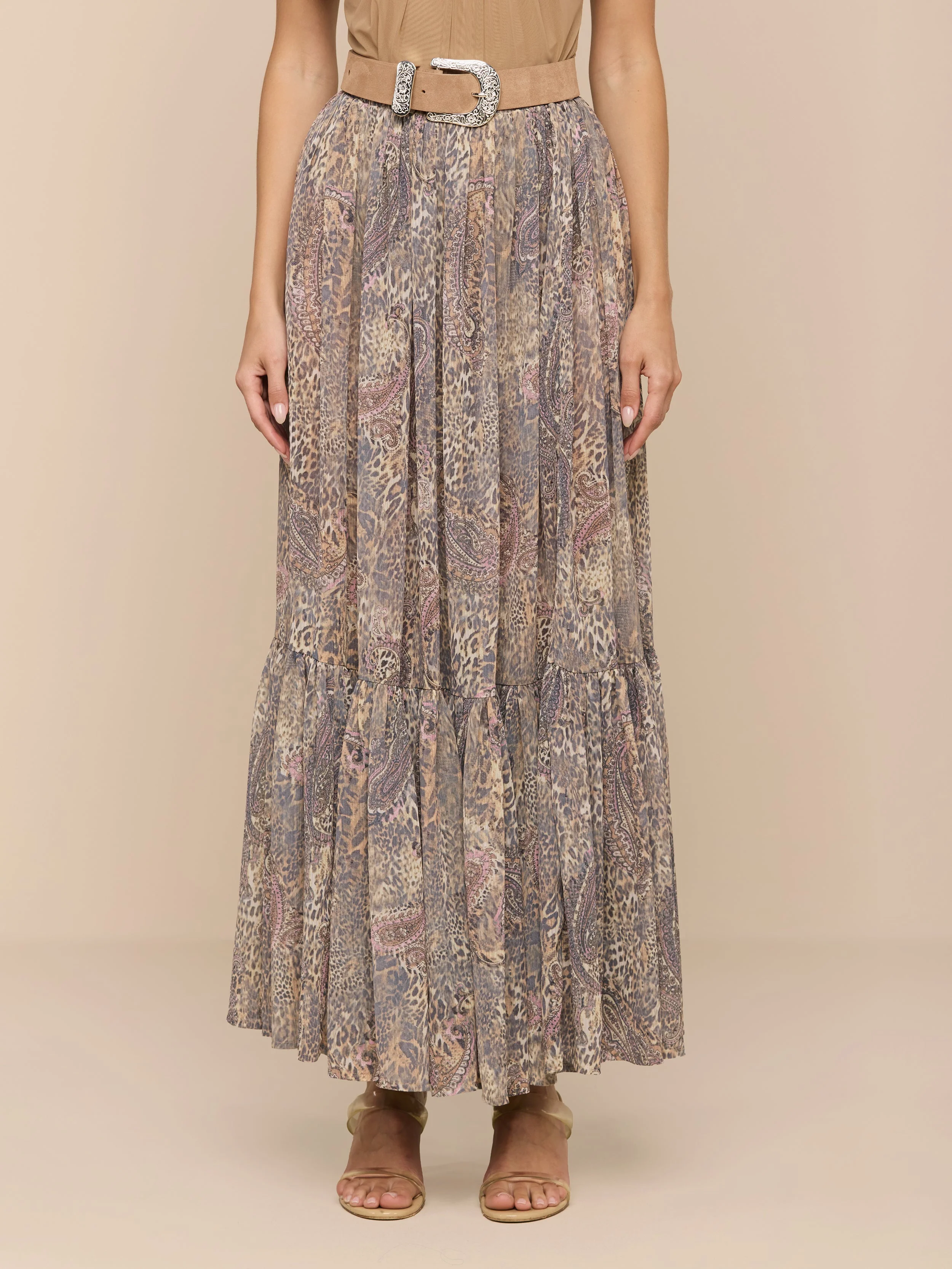 L'AGENCE - Ursie Maxi Skirt - Image 3