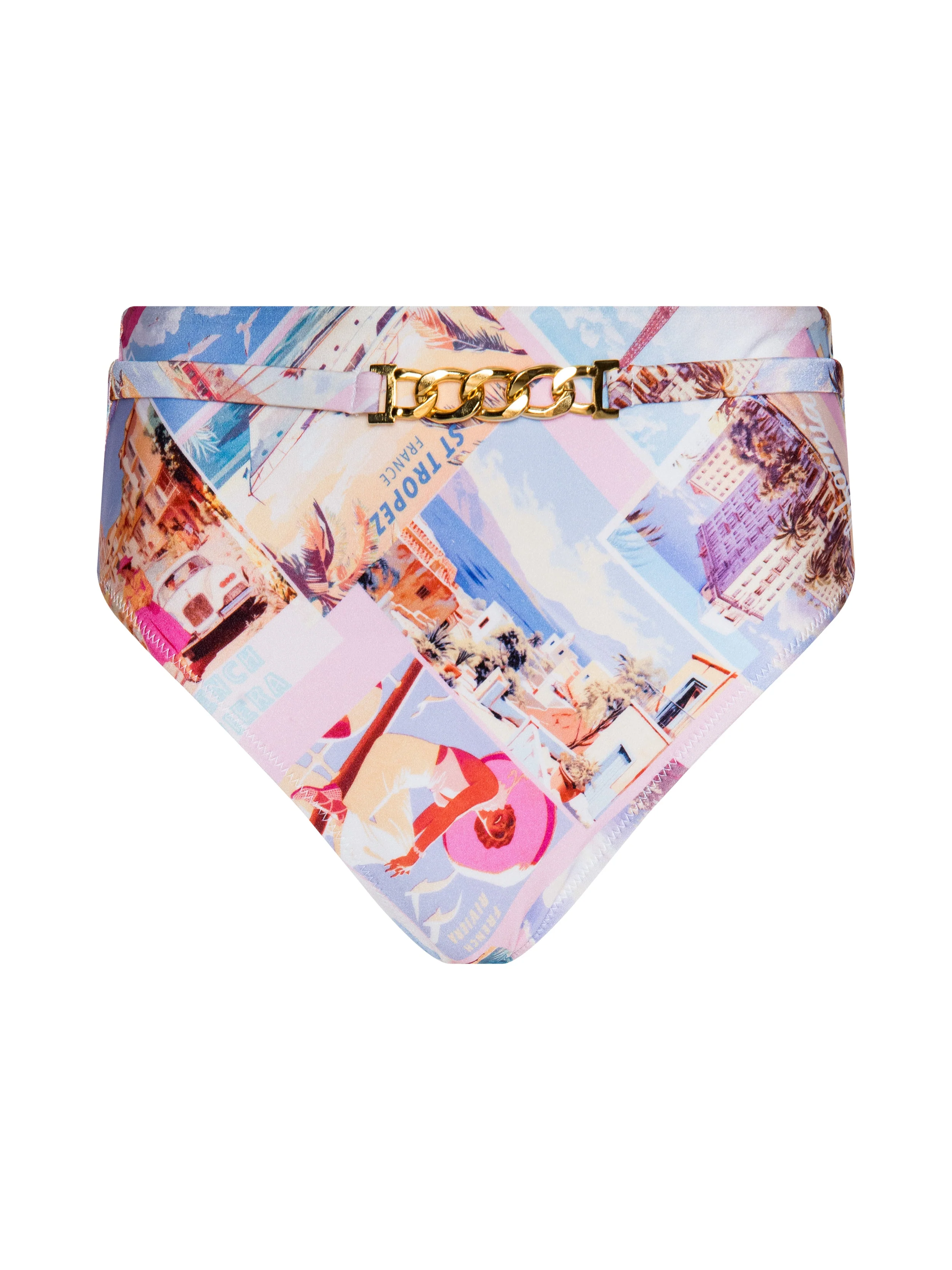L'AGENCE - Vanessa High - Waisted Bikini Bottom - Image 8