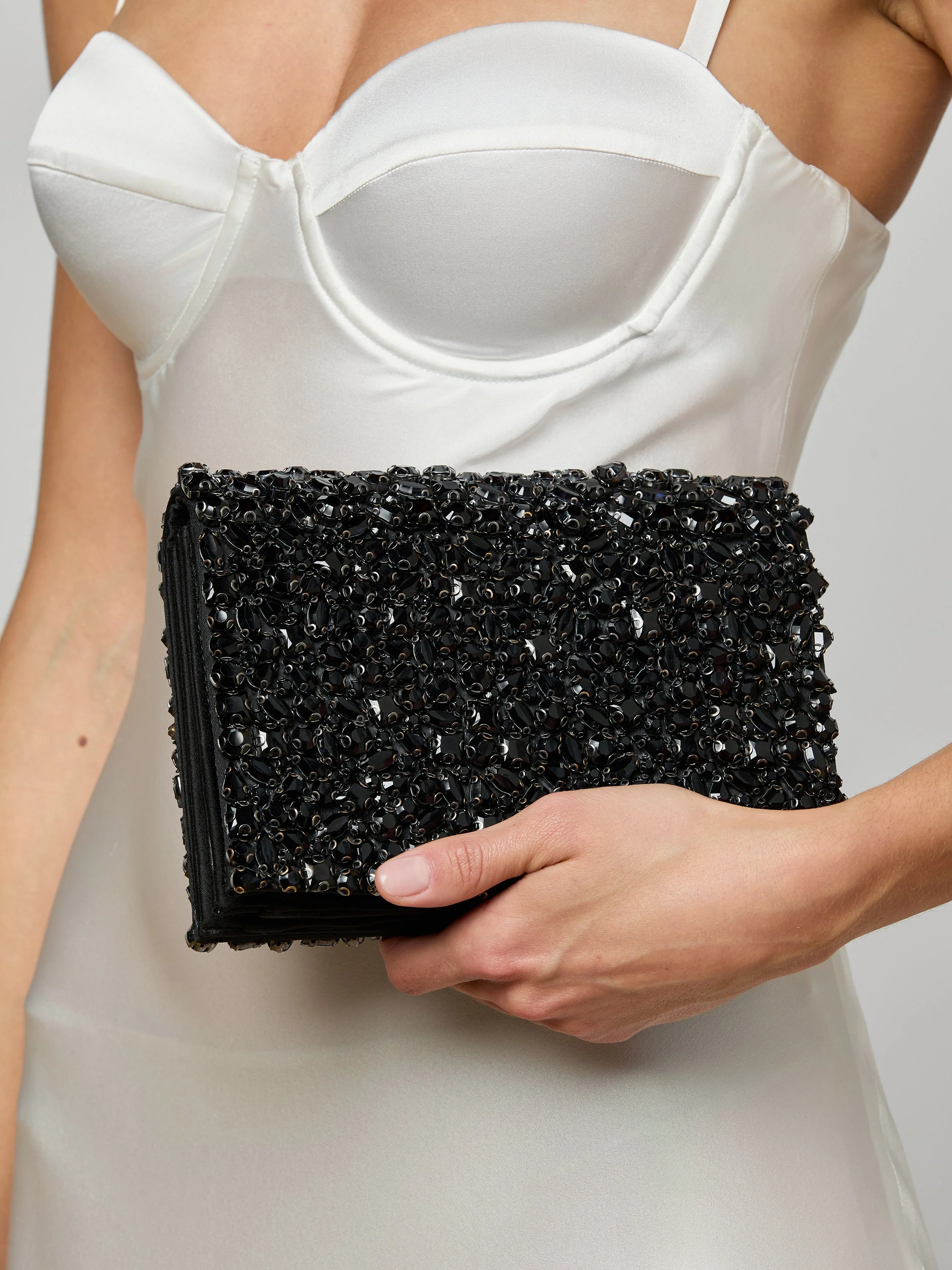 L'AGENCE - Victoire Crystal Clutch - Image 5