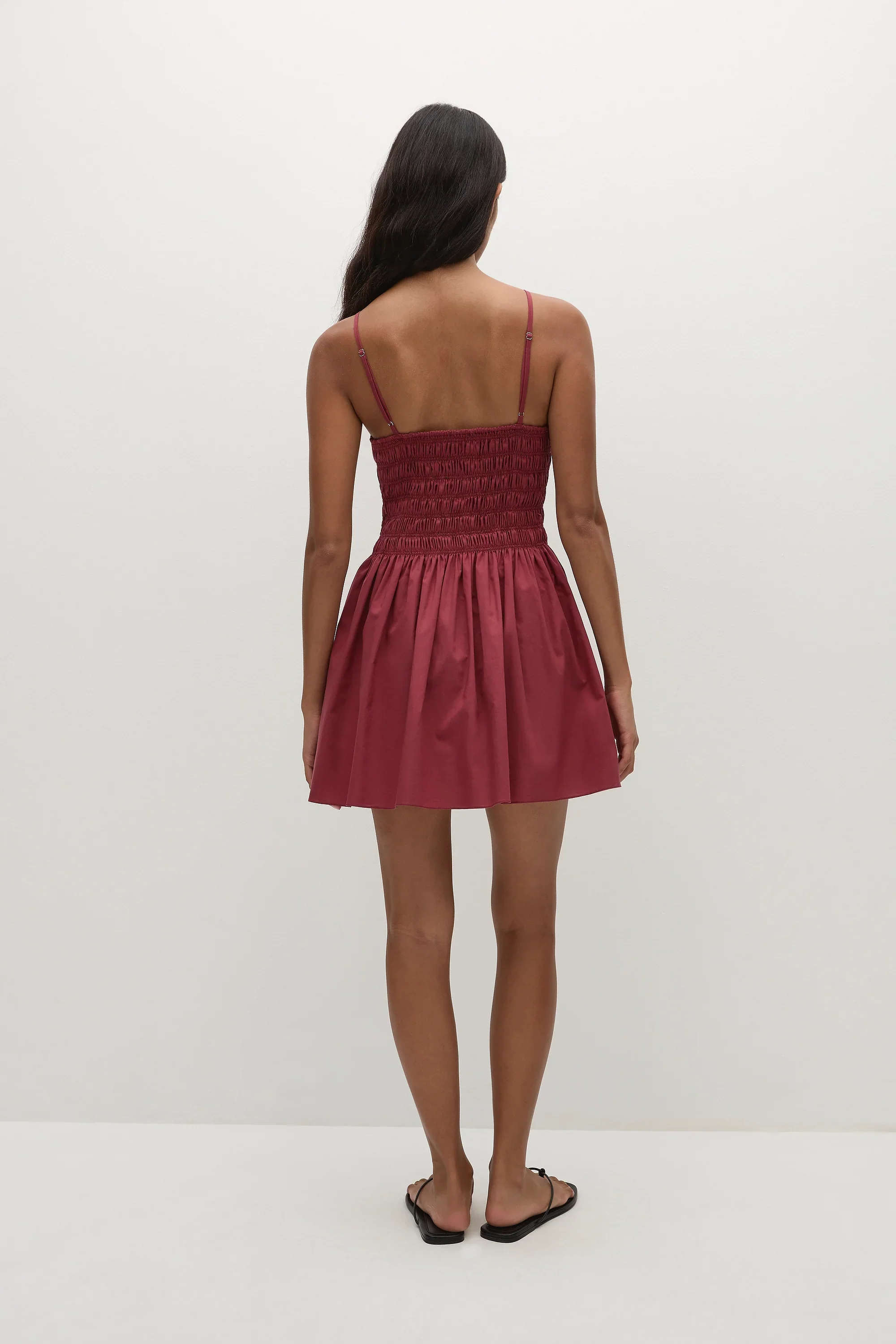 Faithfull - Laia Mini Dress Rhubarb - Image 4