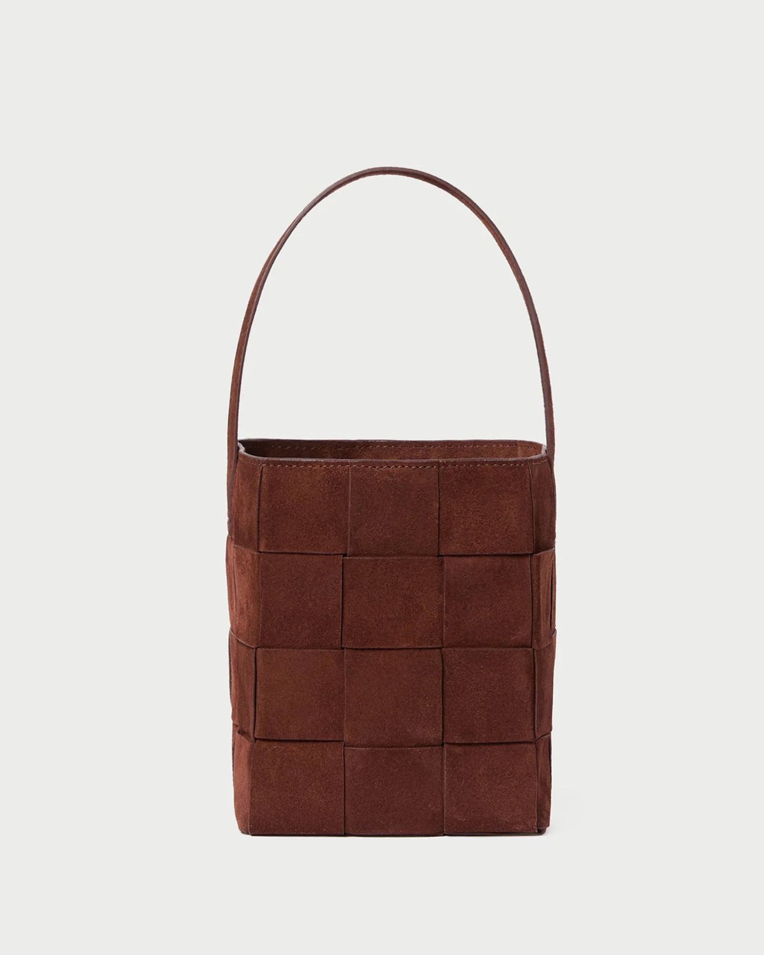 Loeffler Randall - Laith Espresso Suede Bucket Bag